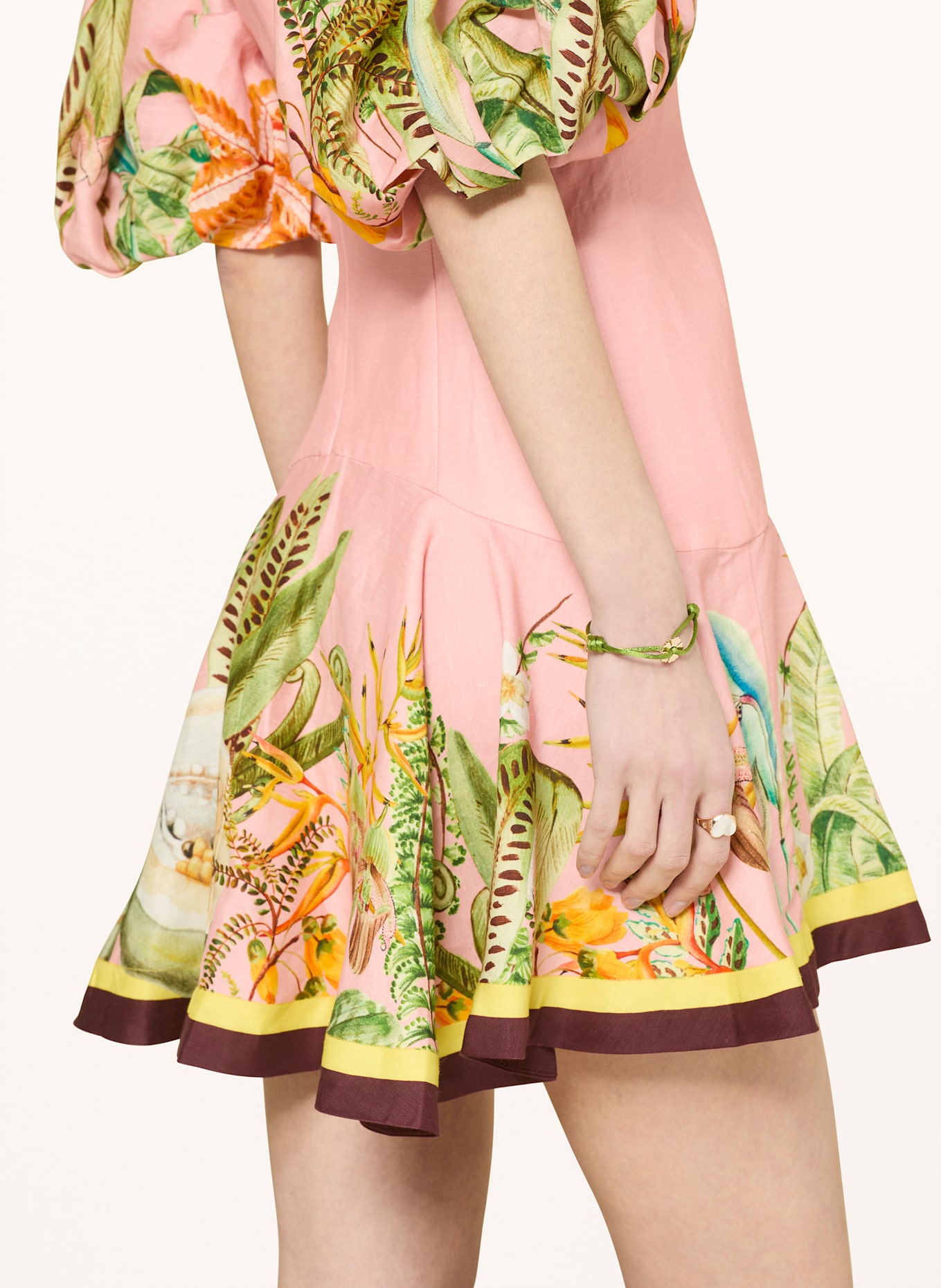 TORY BURCH Náramek KIRA: ZELENÁ / ZLATÁ