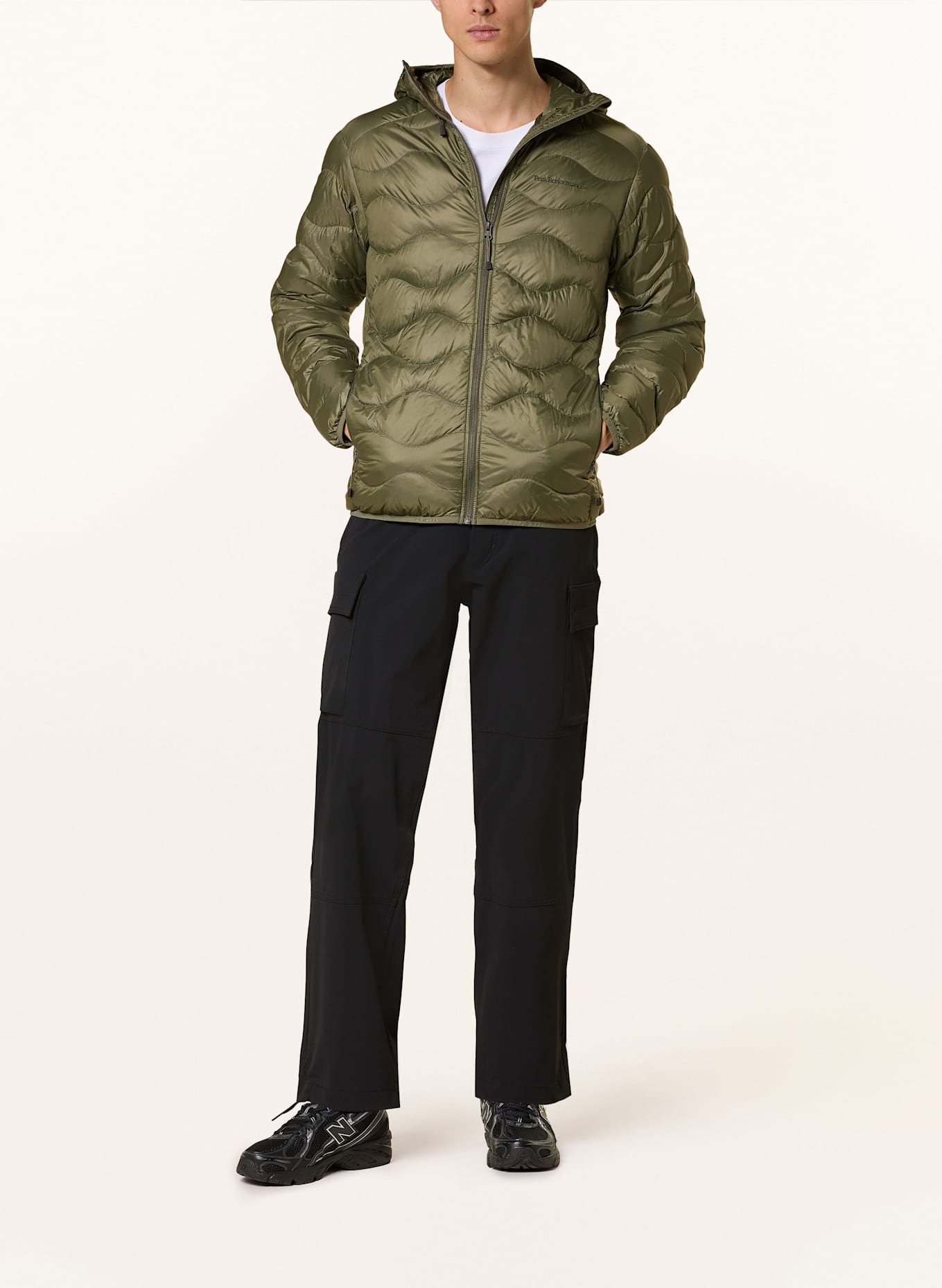 Peak Performance Lekka kurtka puchowa HELIUM: ZIELONY