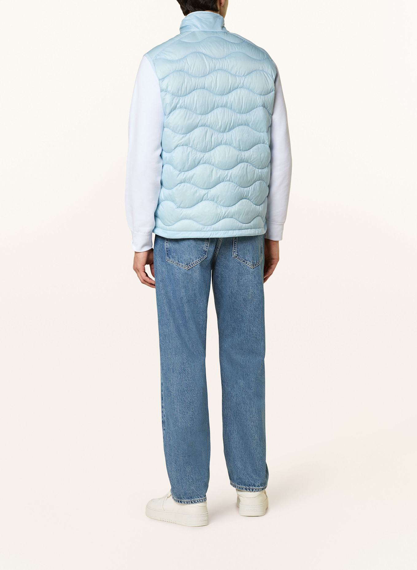 Peak Performance Daunenweste UTILITY HELIUM: HELLBLAU / HELLGRÜN