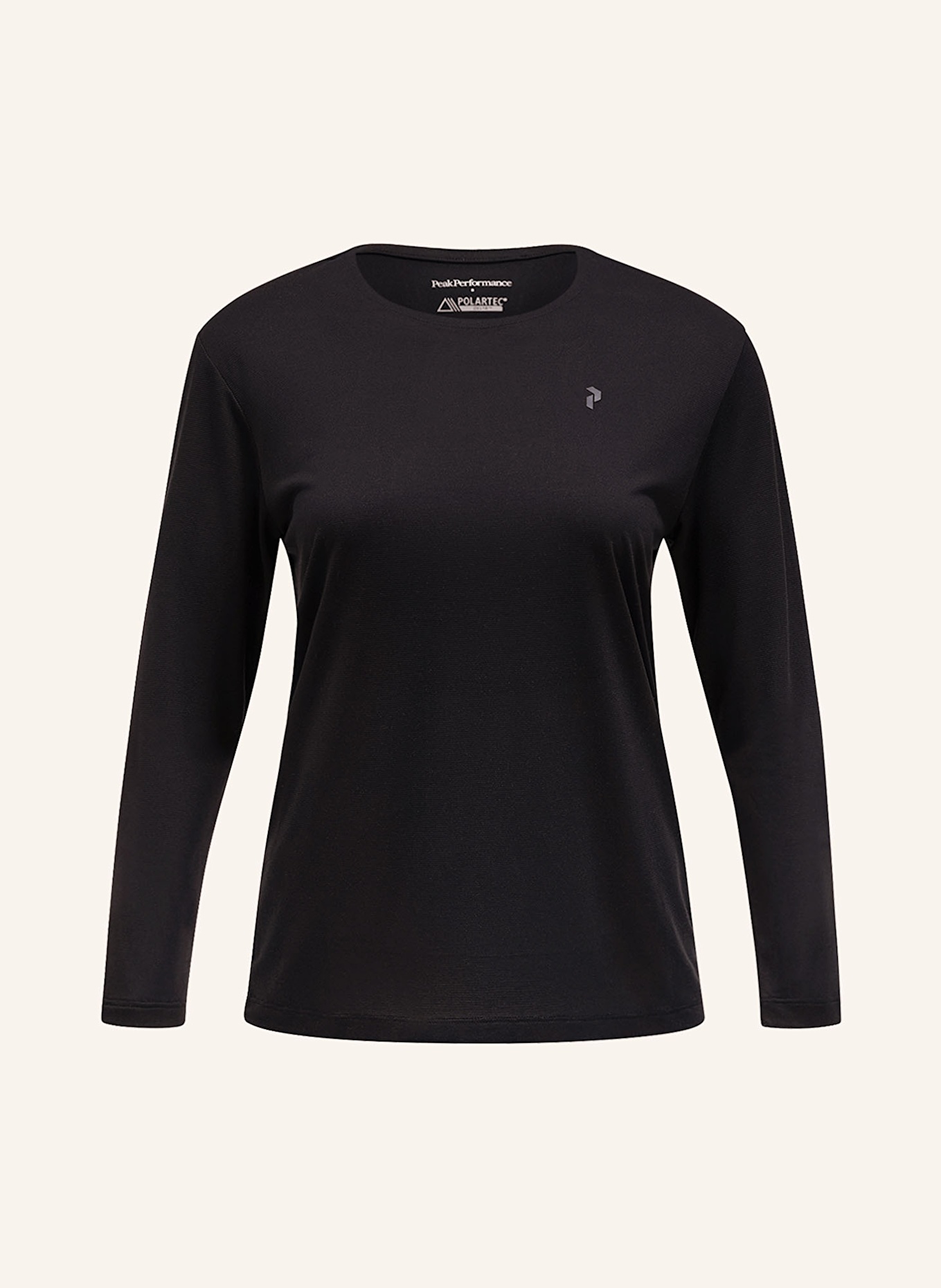 Peak Performance Longsleeve POLARTEC® DELTA™: SCHWARZ