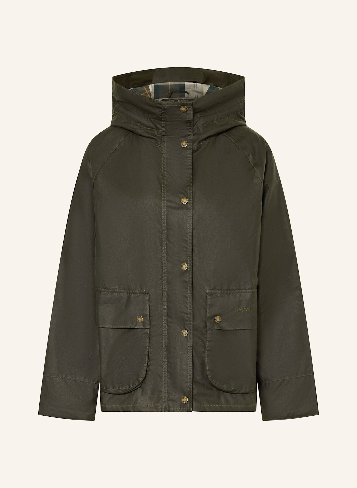 Barbour Fieldjacket HOLLIES WAX: OLIV