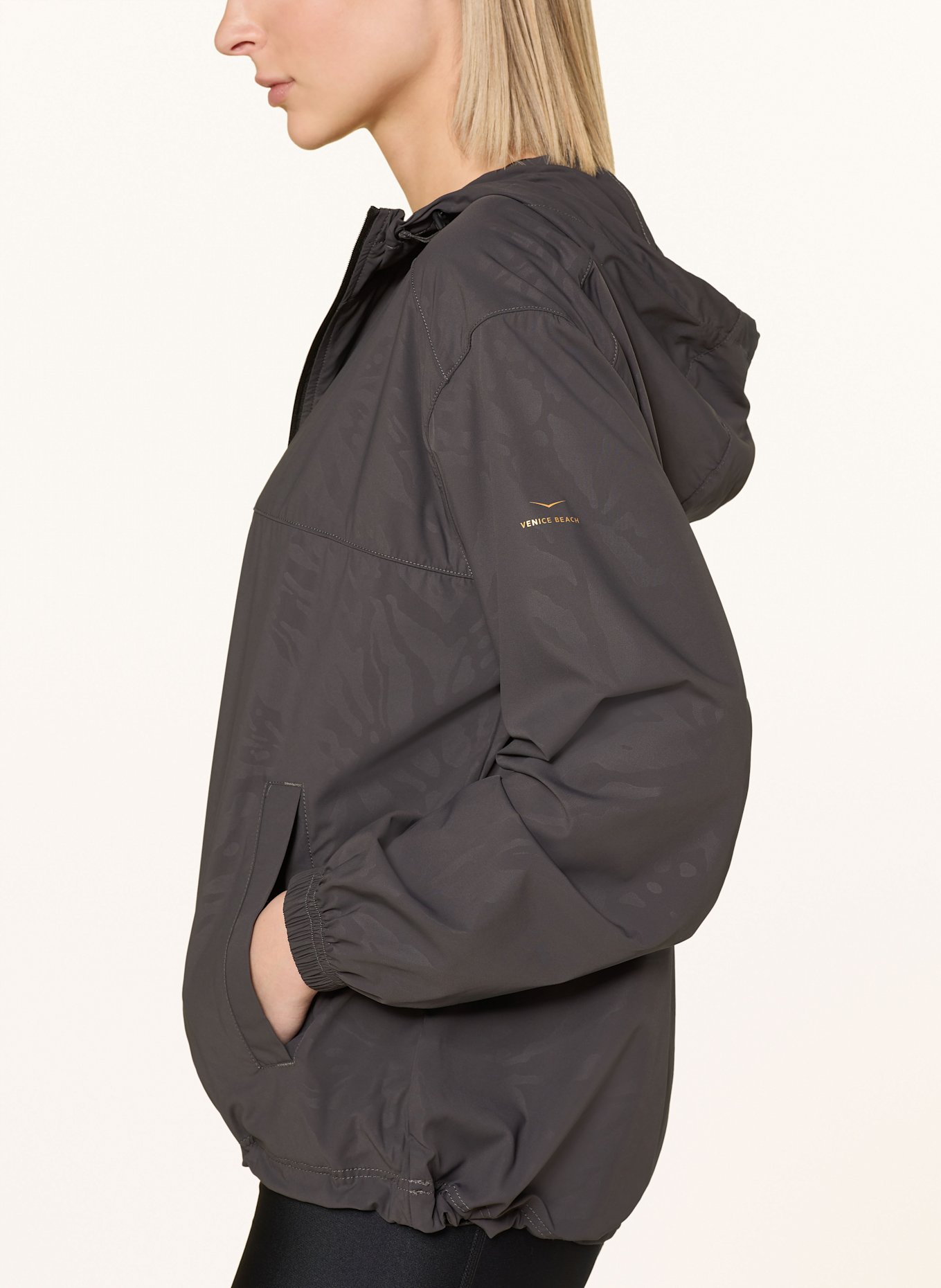 VENICE BEACH Trainingsjacke MOINA: DUNKELGRAU