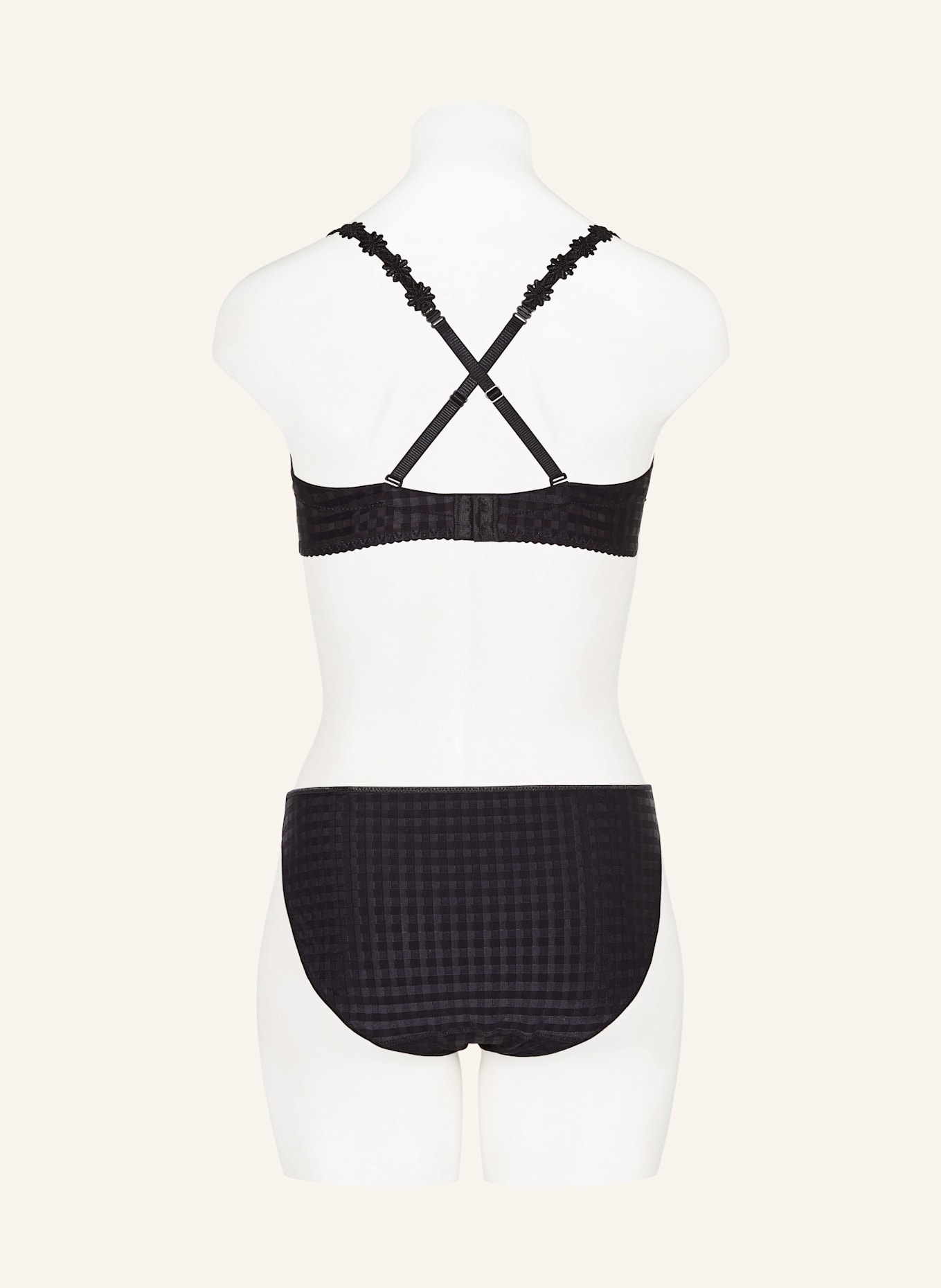 MARIE JO Balconette bra AVERO: BLACK