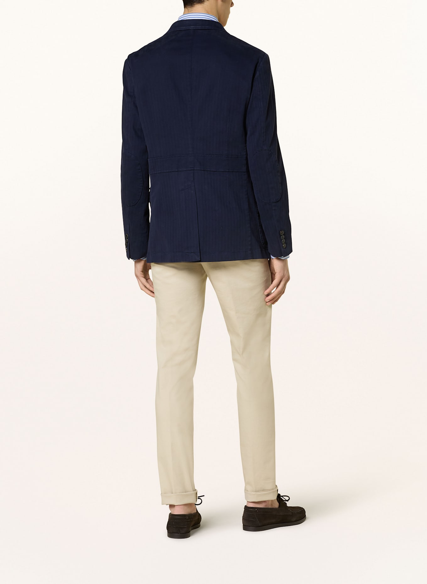 HACKETT LONDON Tailored jacket slim fit: DARK BLUE