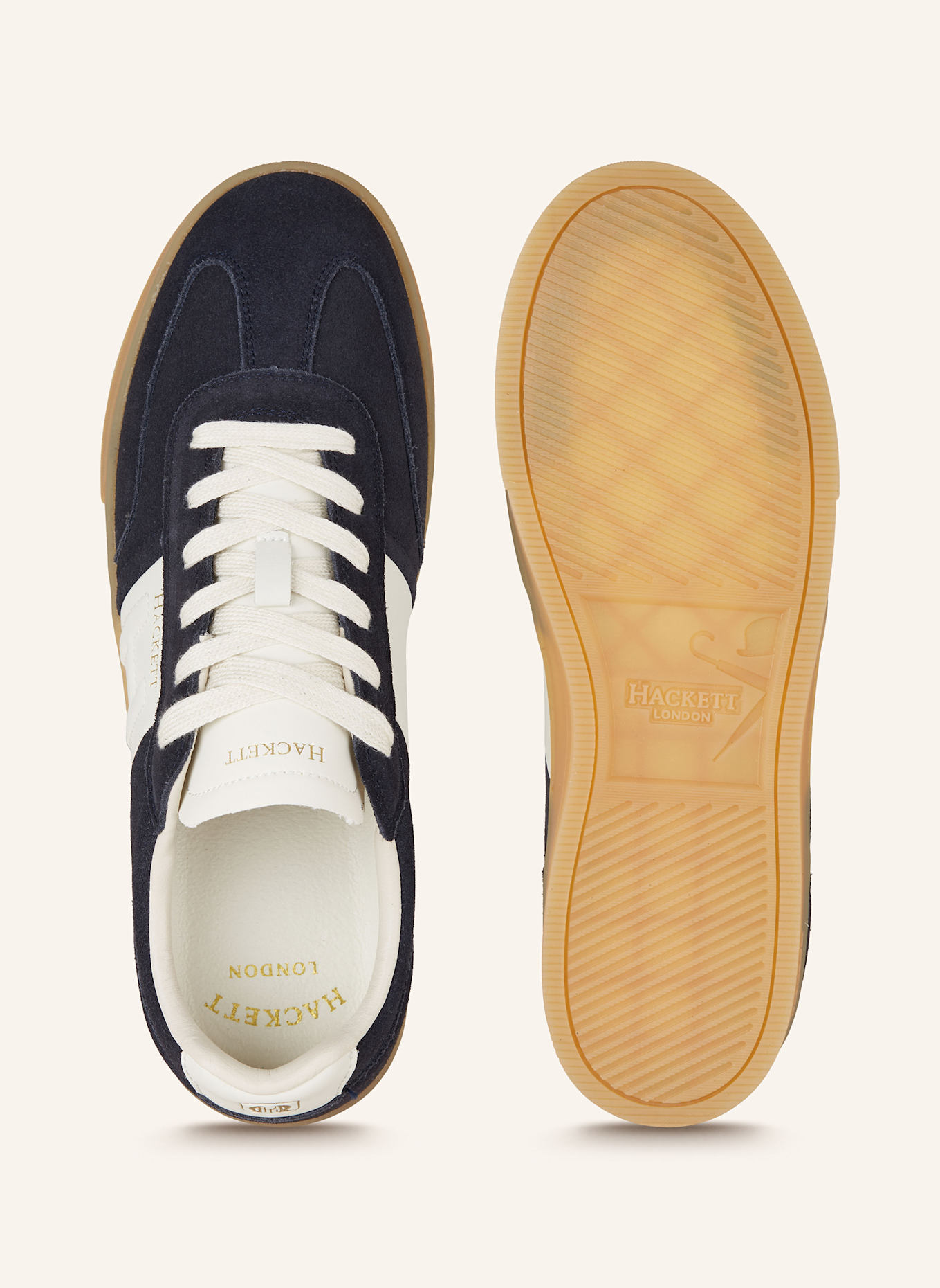 HACKETT LONDON Sneaker HARPER HERITAGE: DUNKELBLAU