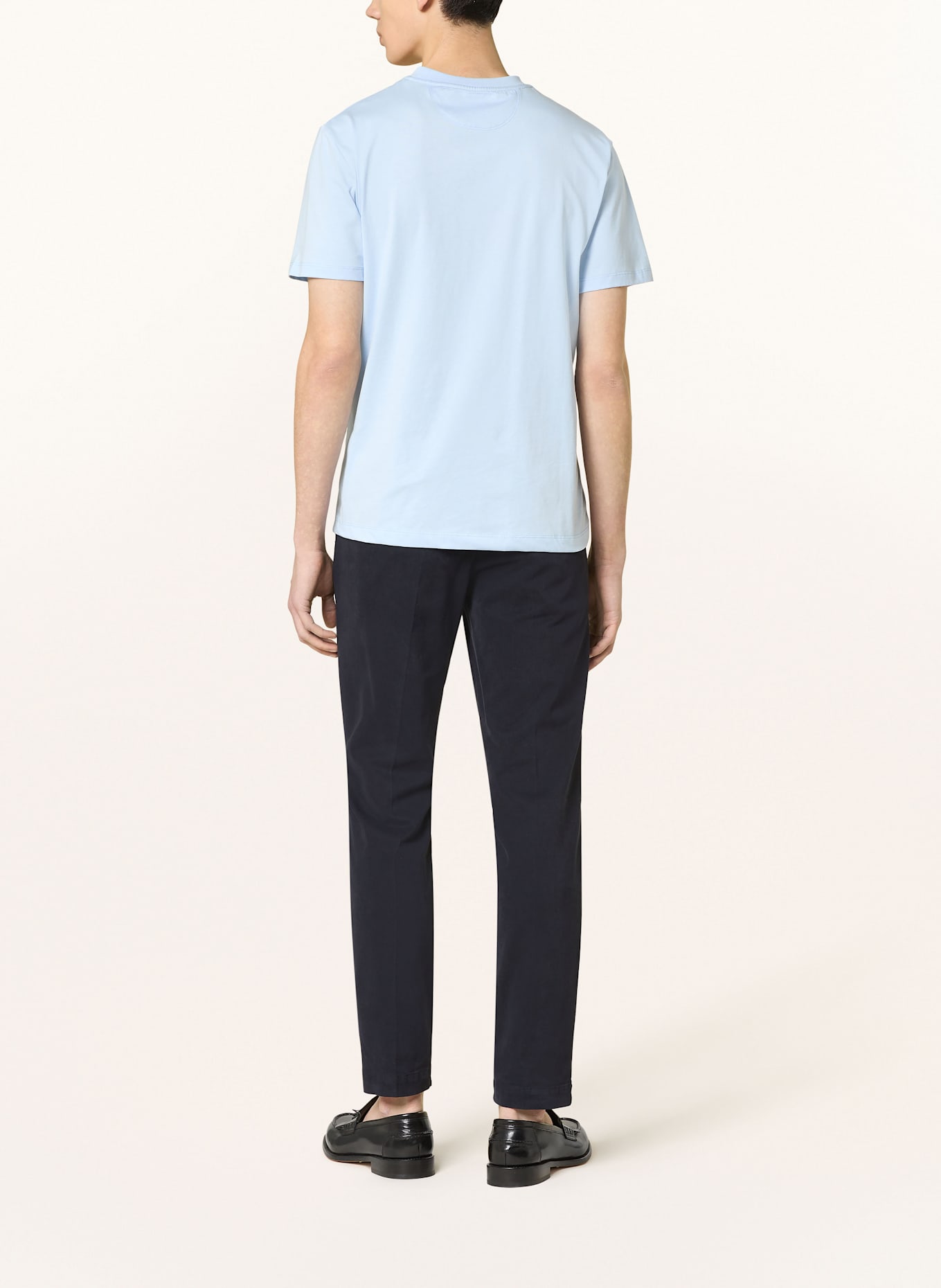 HACKETT LONDON T-Shirt: HELLBLAU