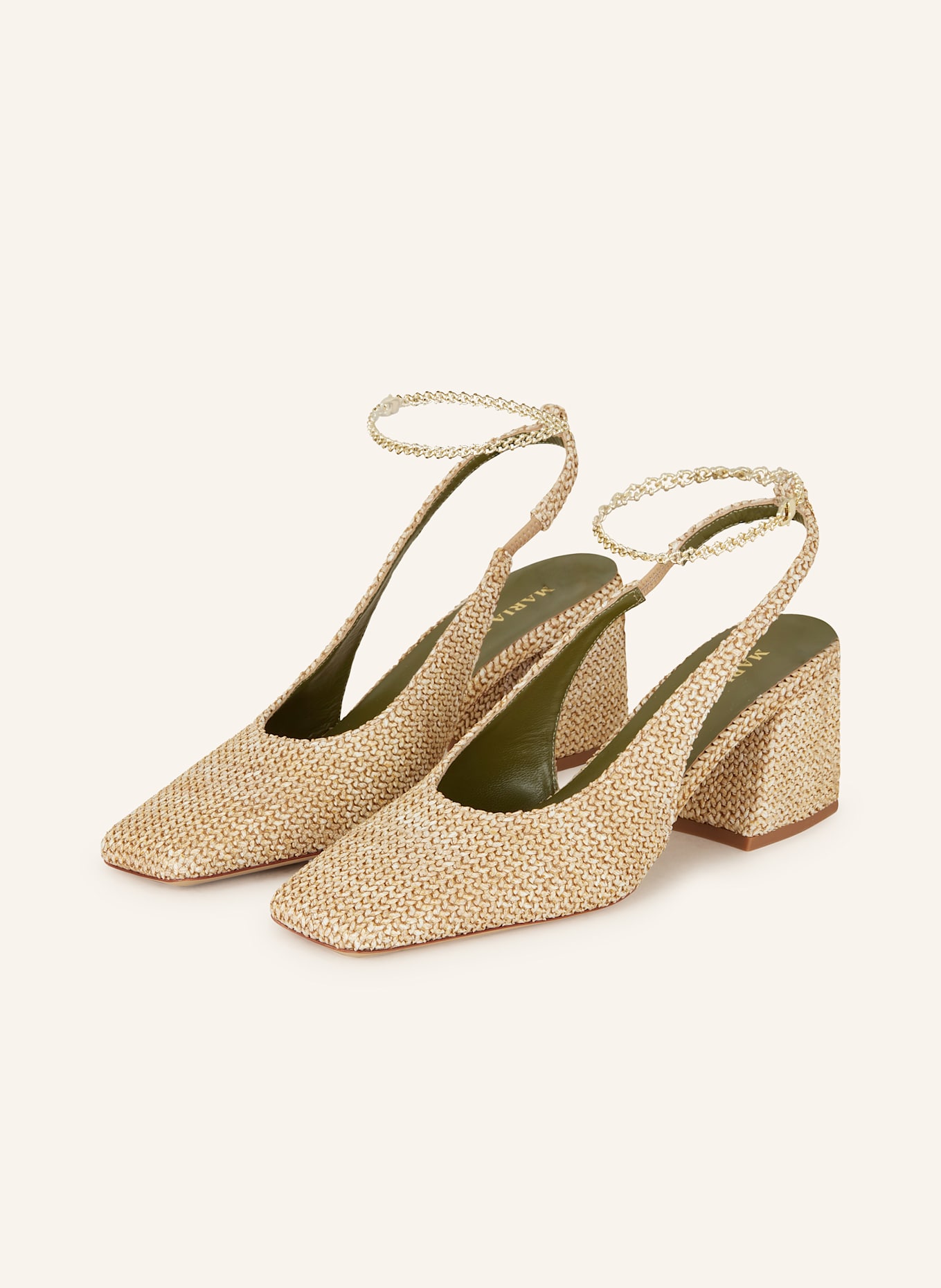 MARIA LUCA Slingpumps ILARIA: BEIGE