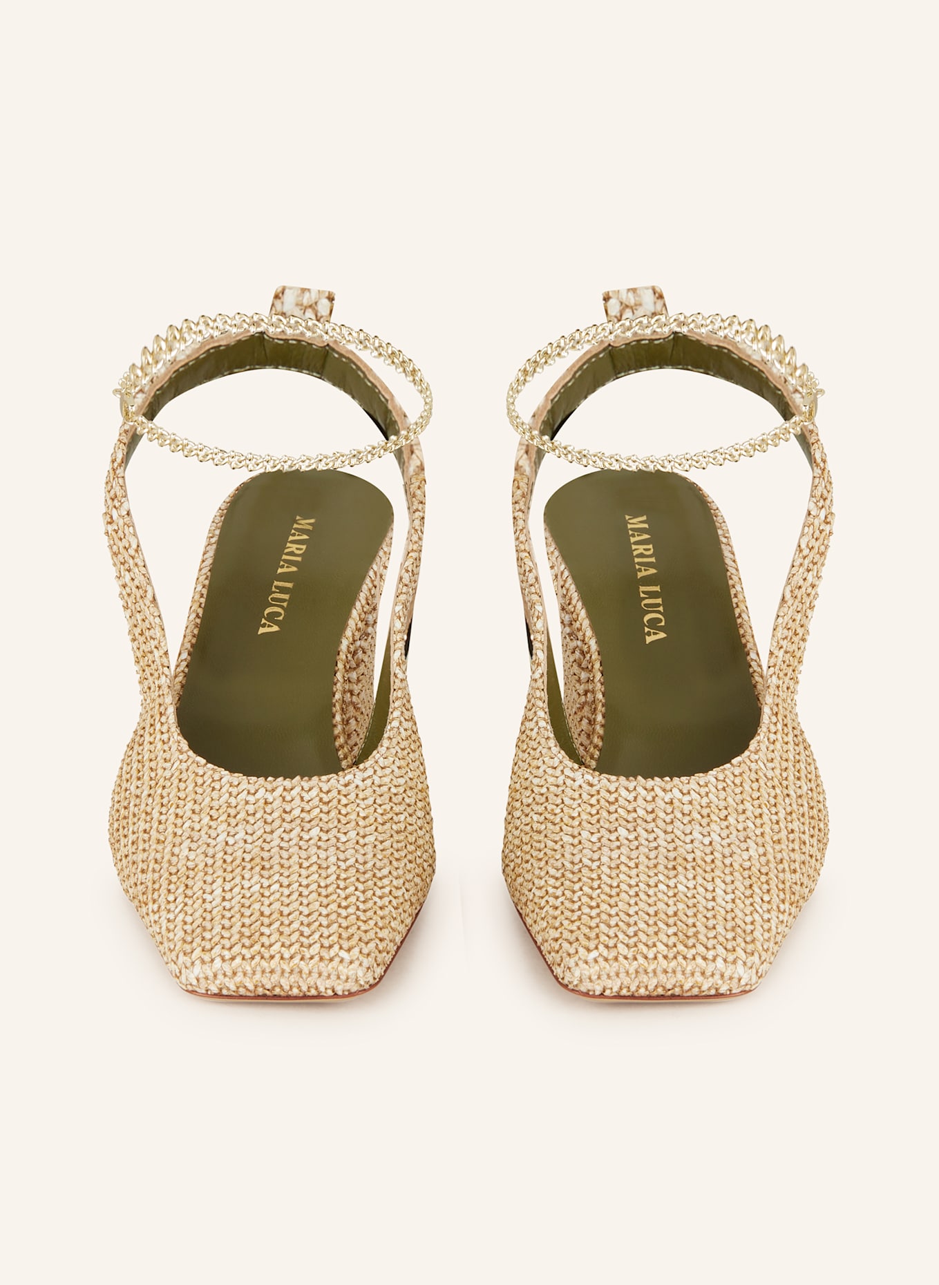 MARIA LUCA Slingpumps ILARIA: BEIGE