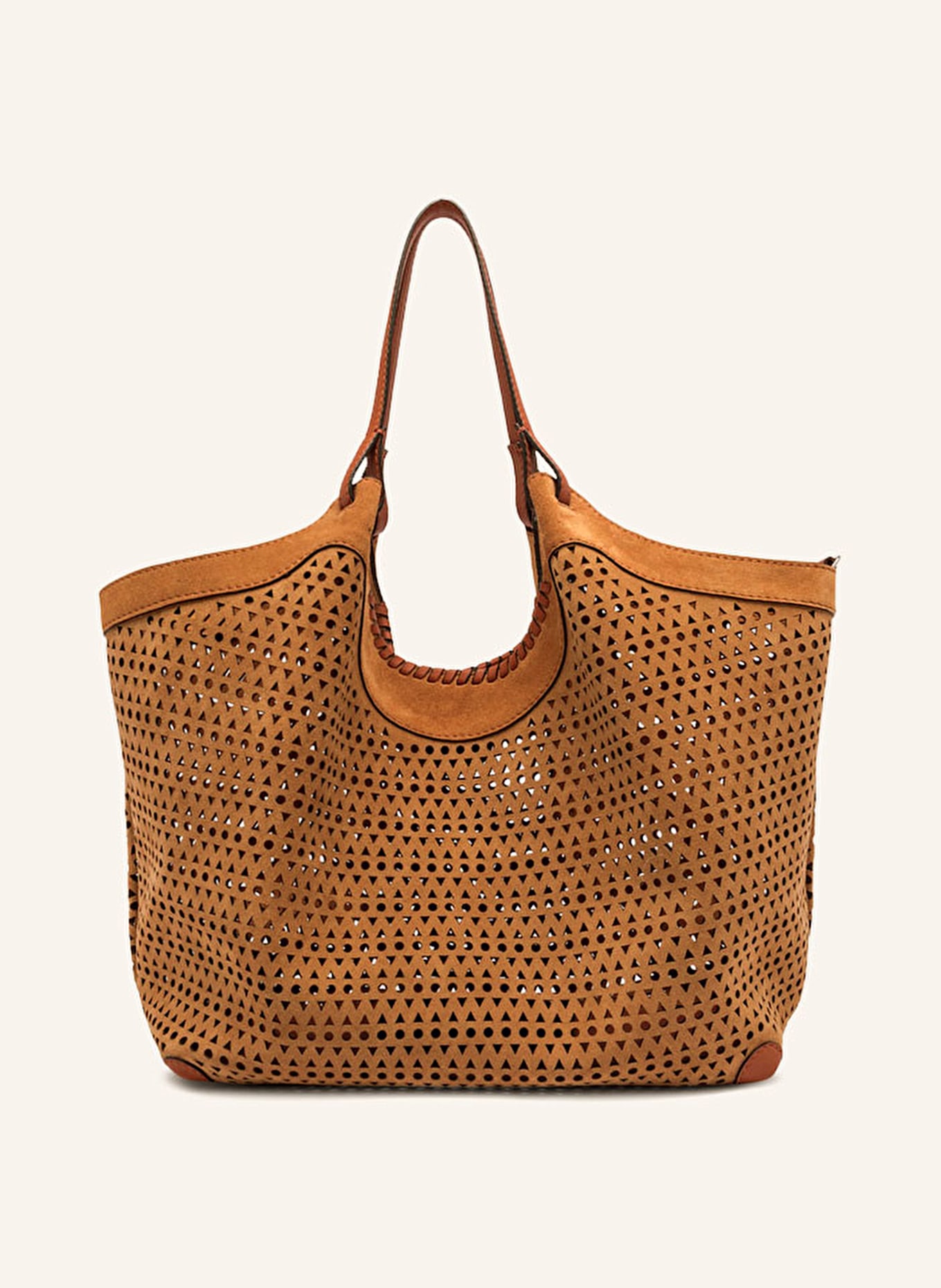 GIANNI CHIARINI Kabelka přes rameno DUA XL s pouzdrem: KOŇAKOVÁ