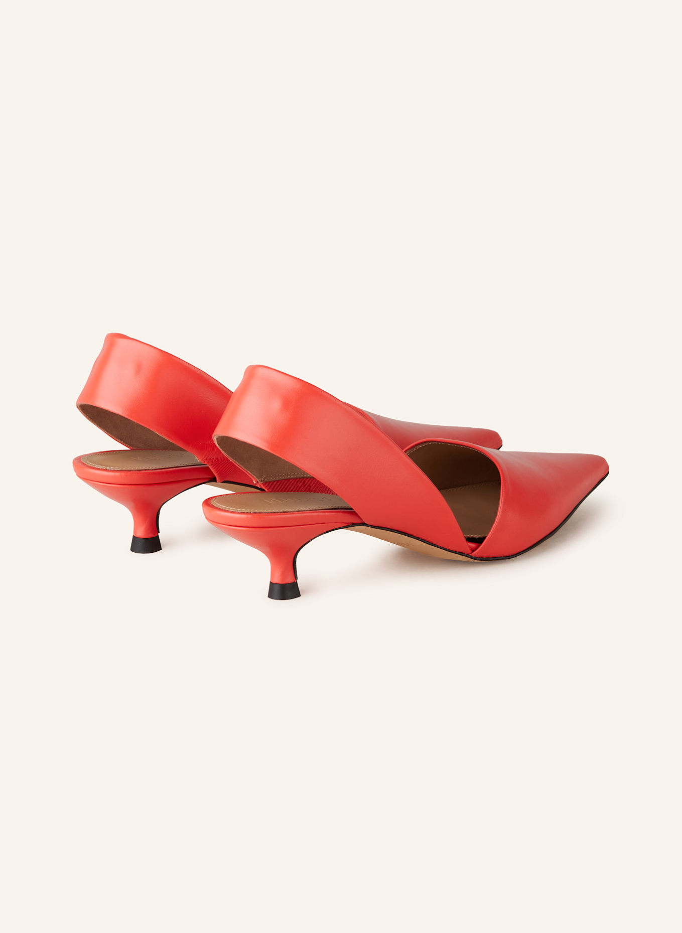 Flattered Czółenka na rzemieniu NINNI: CZERWONY