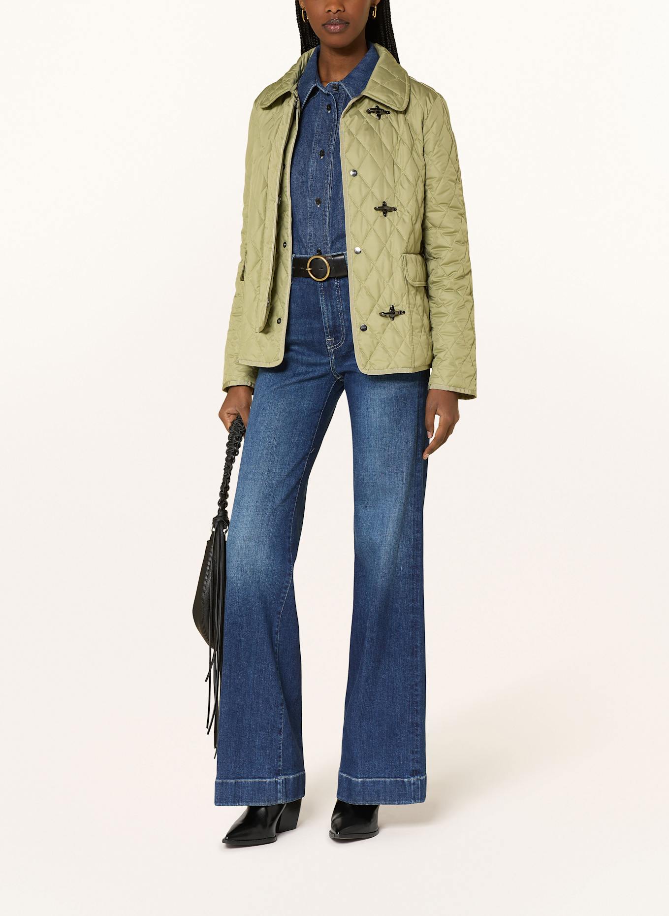 Fay Steppjacke: HELLGRÜN