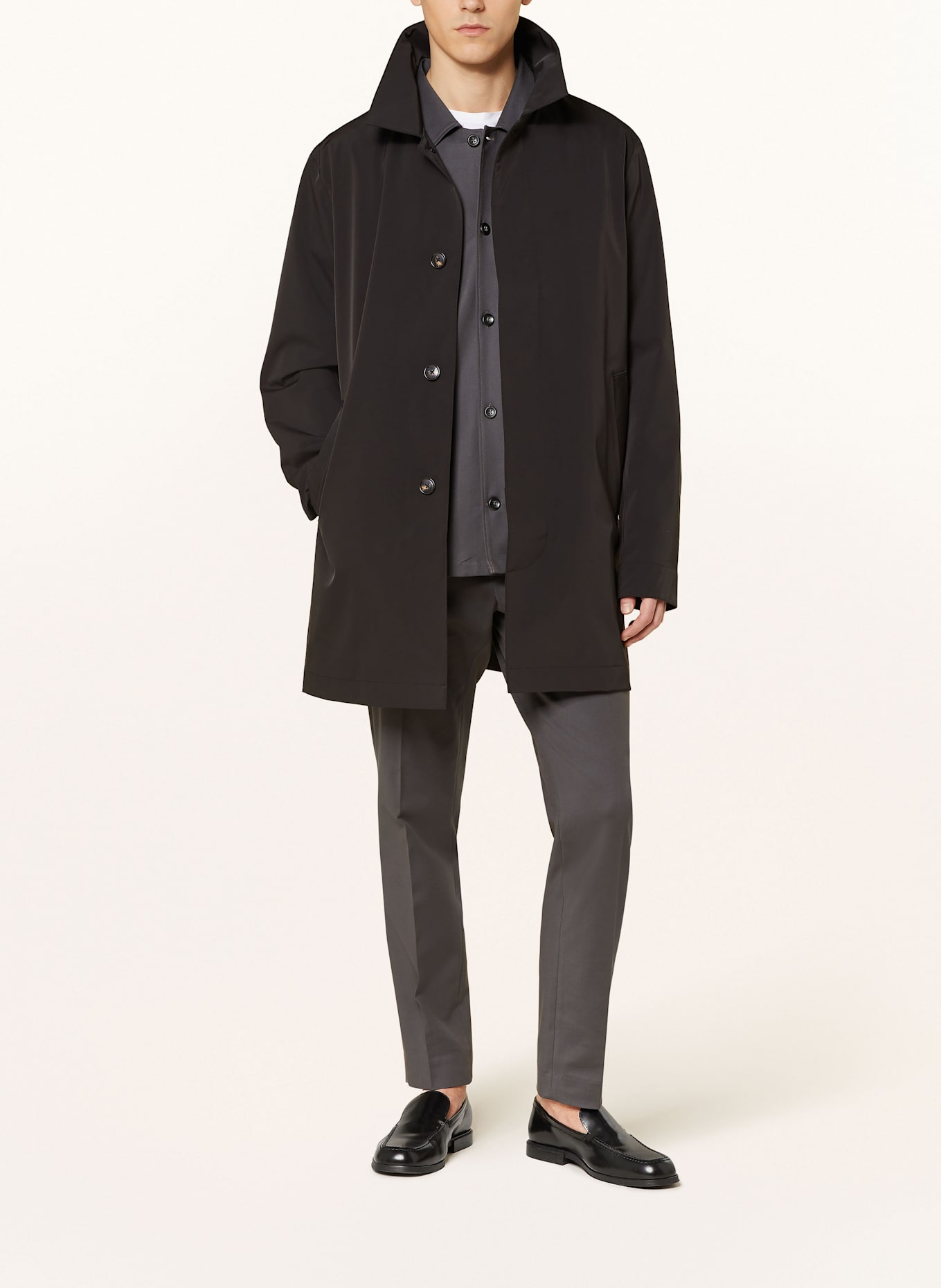 NN.07 Regenjacke KIM: SCHWARZ