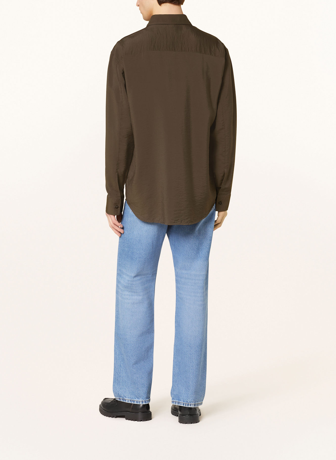 NN.07 Košile FREDDY Comfort Fit: TMAVĚ HNĚDÁ