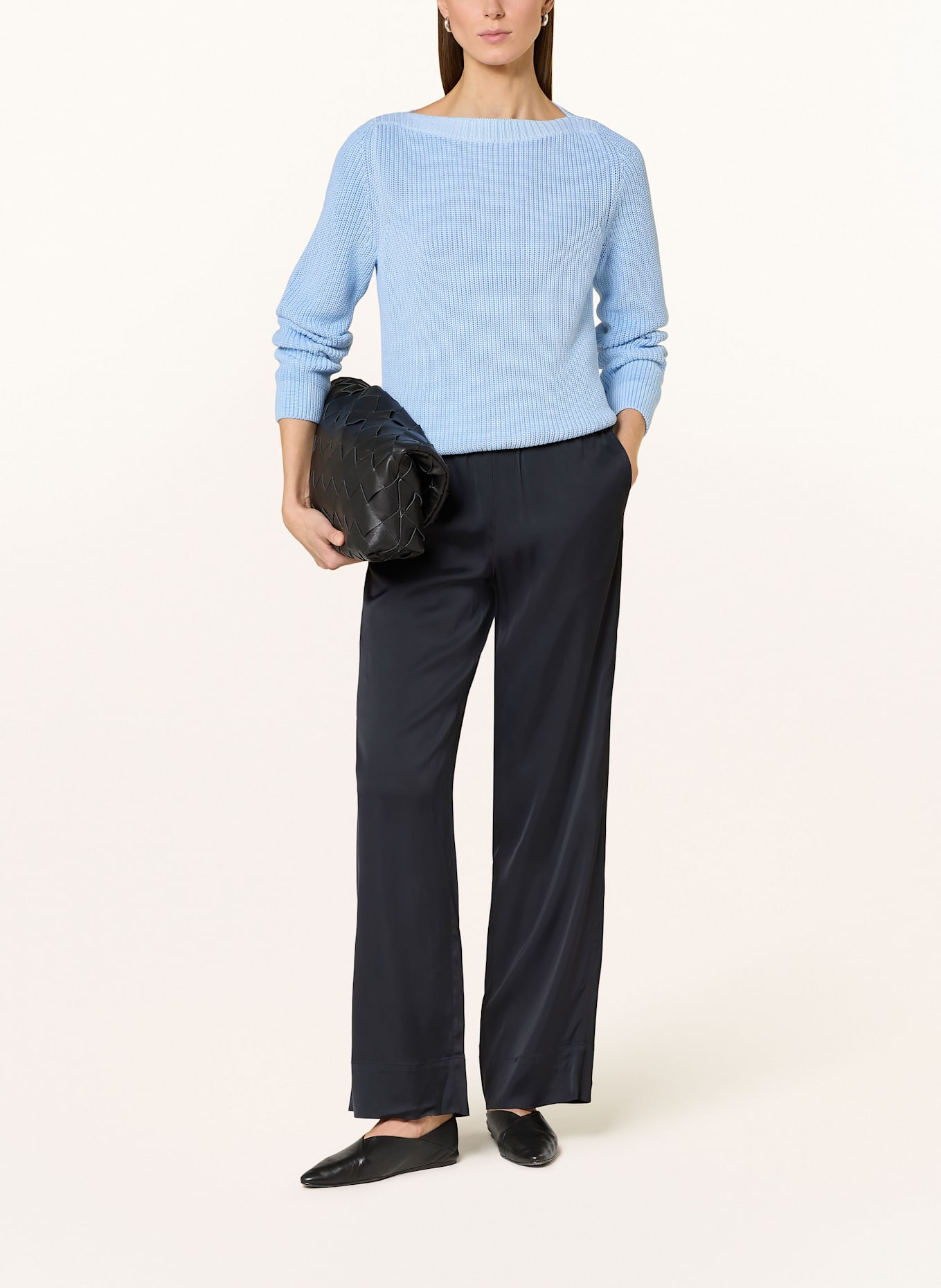 oui Pullover: HELLBLAU