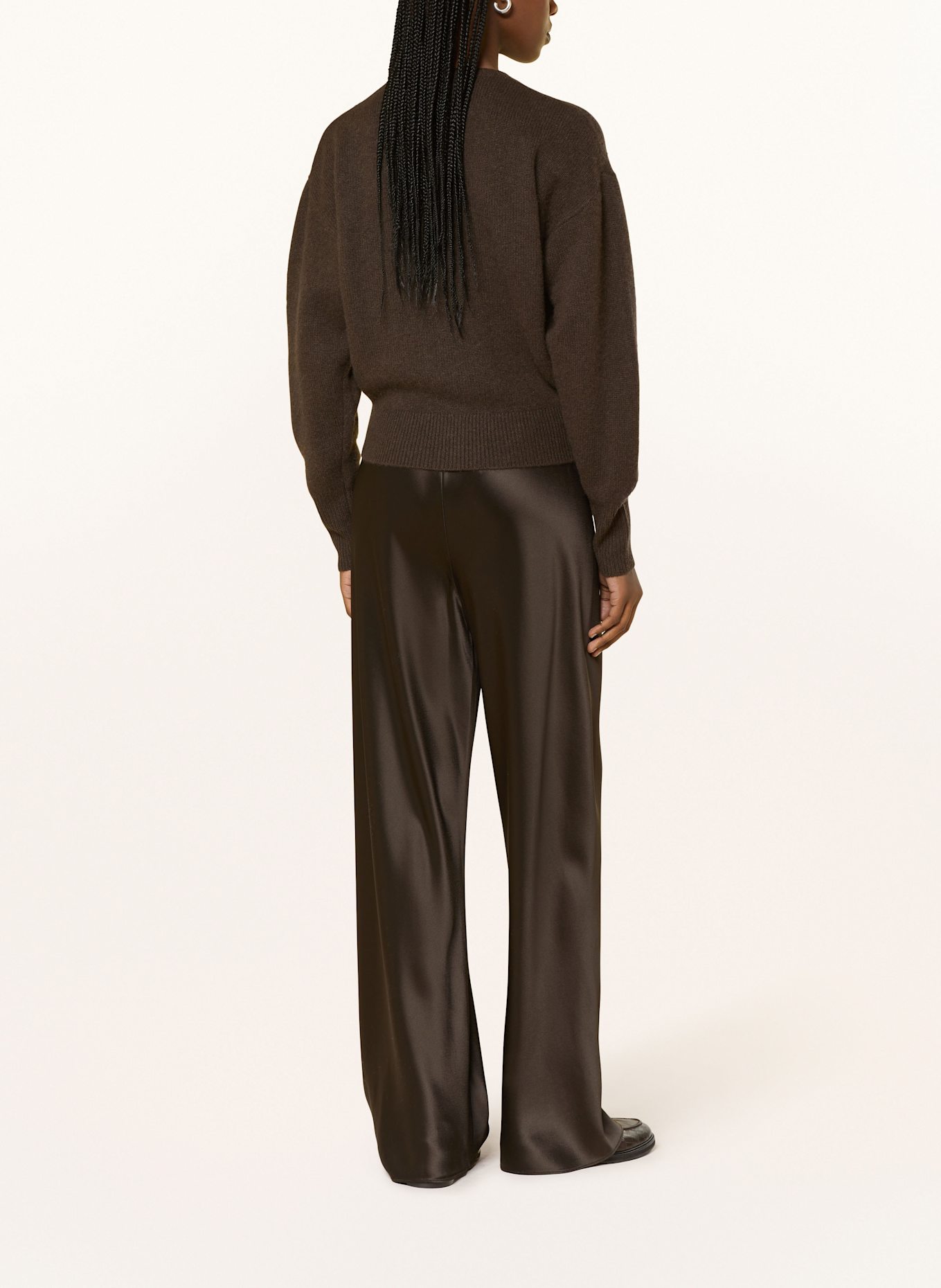 ALMADA LABEL Strickjacke COCO aus Cashmere: DUNKELBRAUN