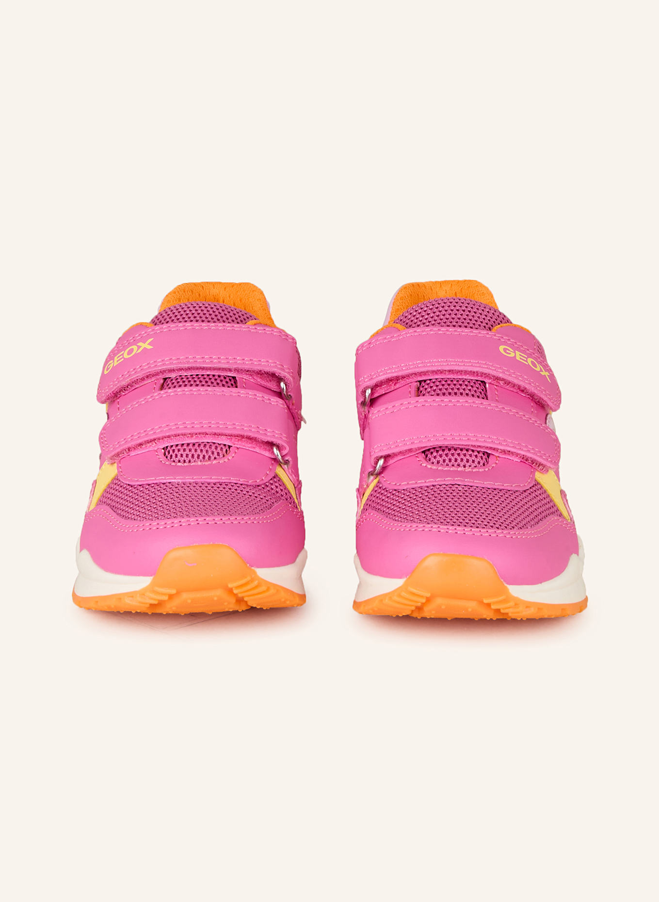 GEOX Sneaker PAVEL: FUCHSIA/ ORANGE/ GELB