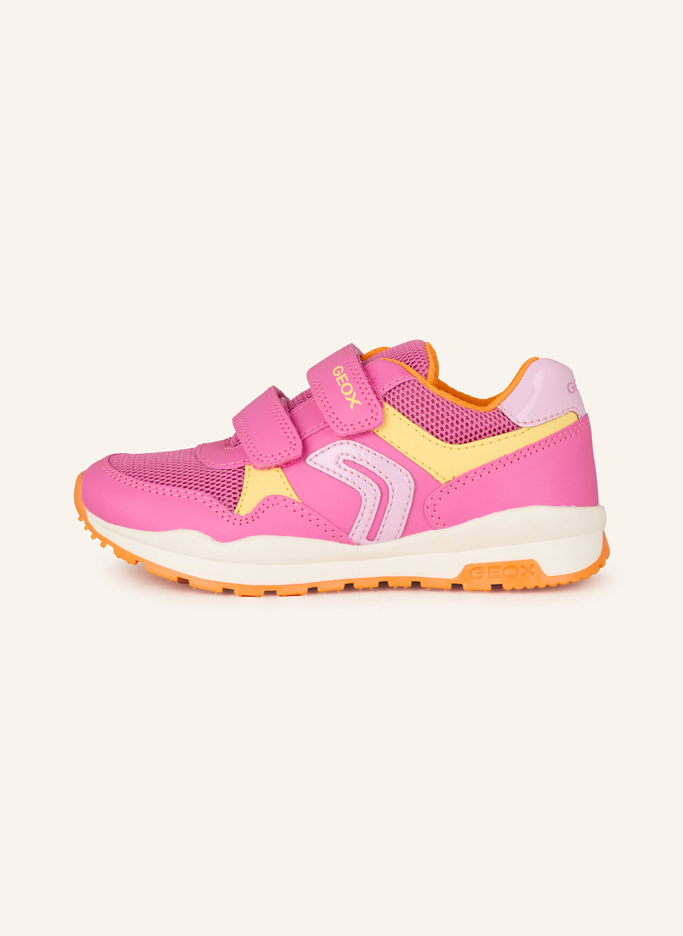 GEOX Sneaker PAVEL: FUCHSIA/ ORANGE/ GELB