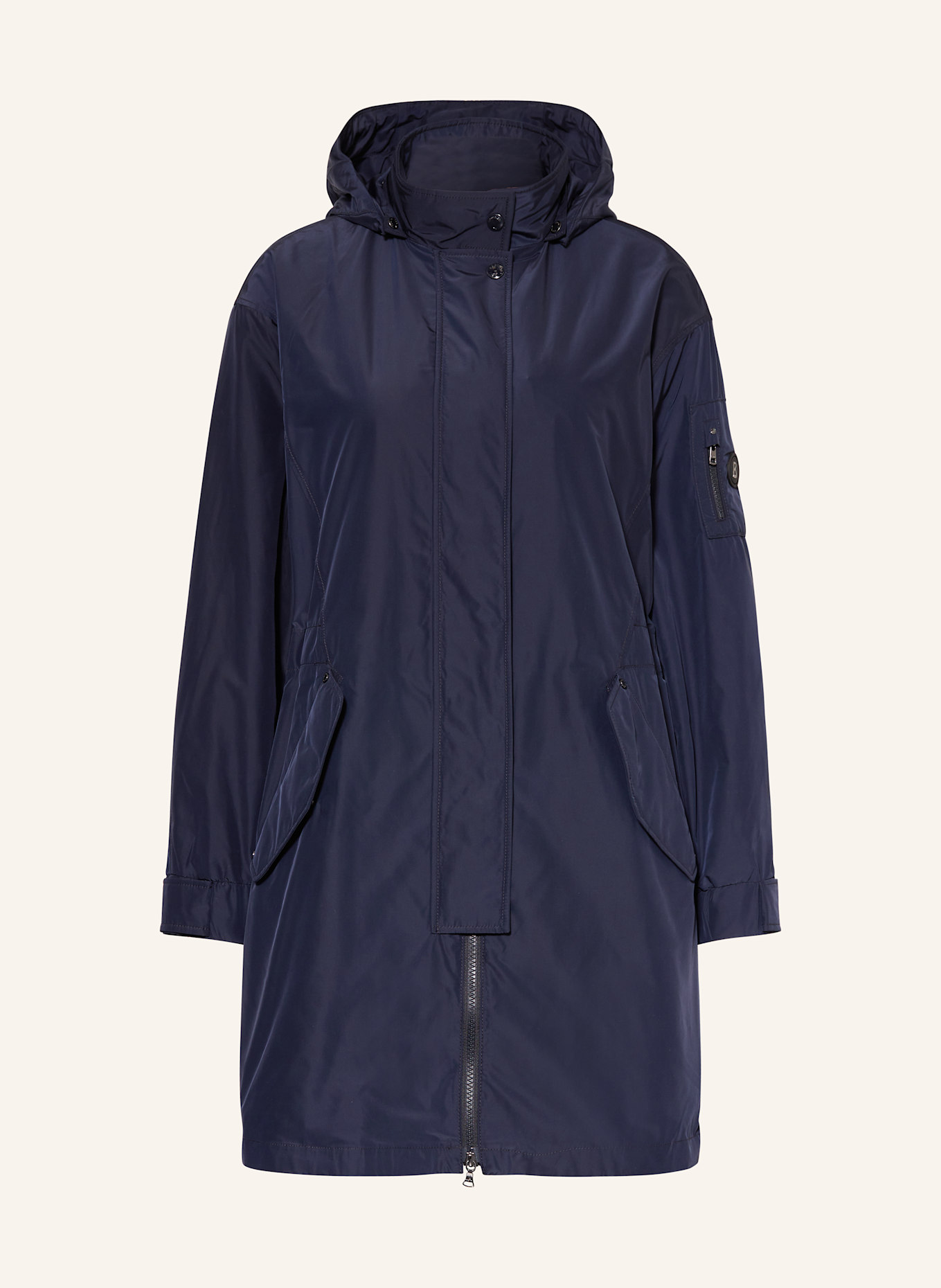 BOGNER Parka ZOFIA mit abnehmbarer Kapuze: DUNKELBLAU