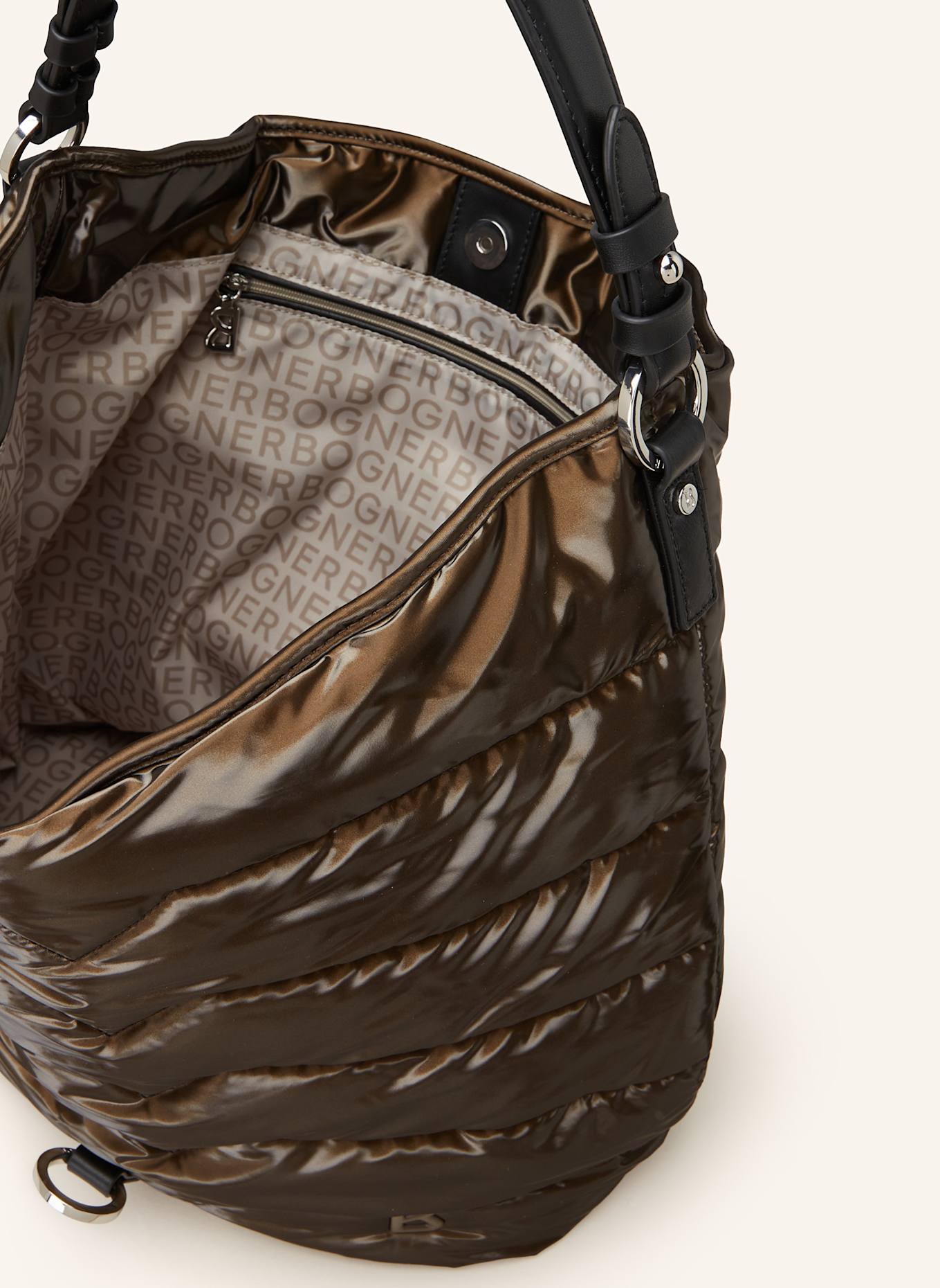 BOGNER Hobo-Bag HEATHER: DUNKELBRAUN