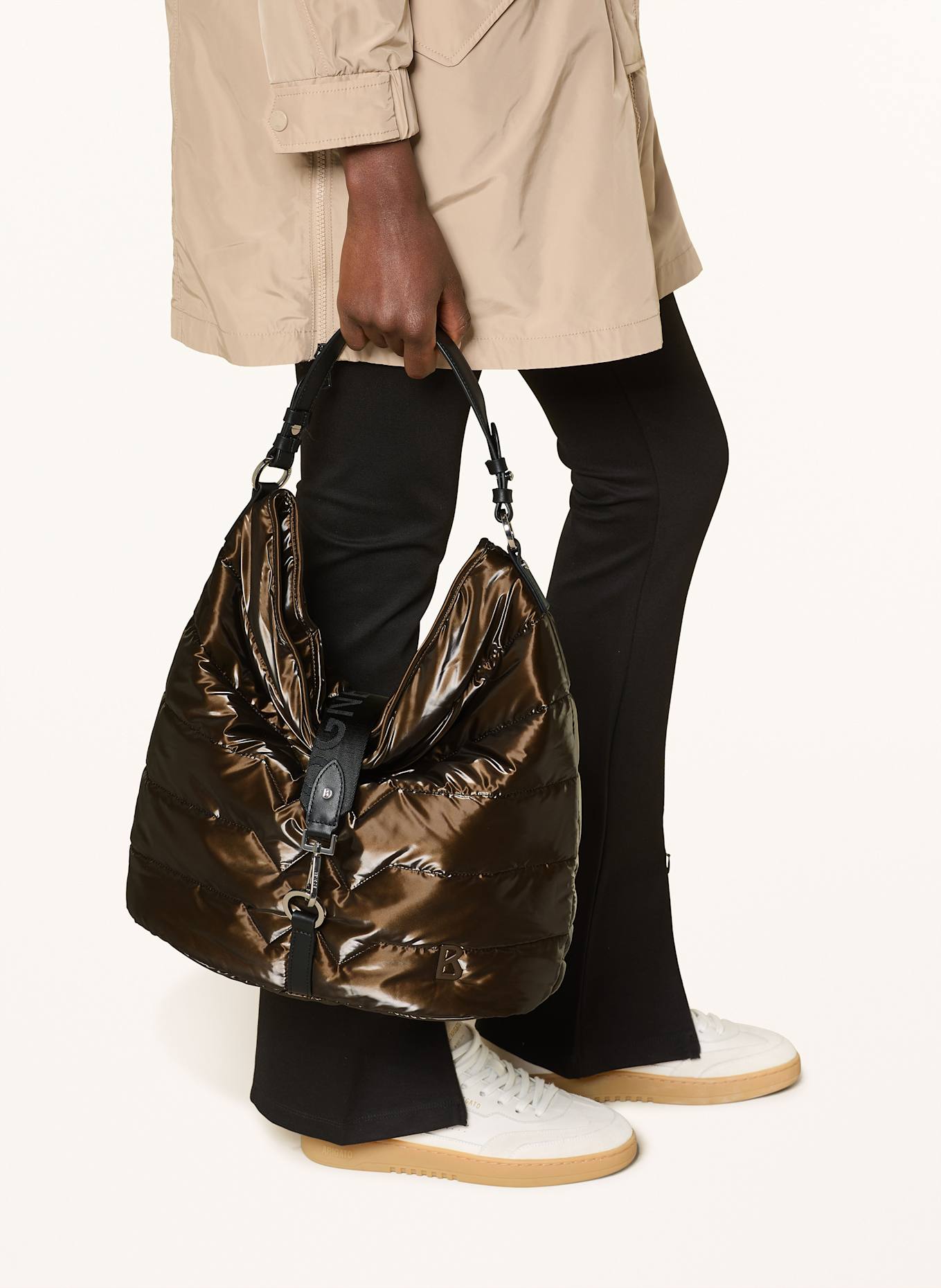BOGNER Hobo-Bag HEATHER: DUNKELBRAUN