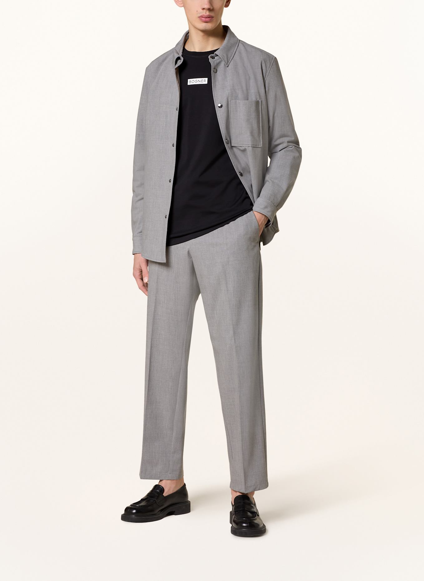 BOGNER Tričko: ČERNÁ