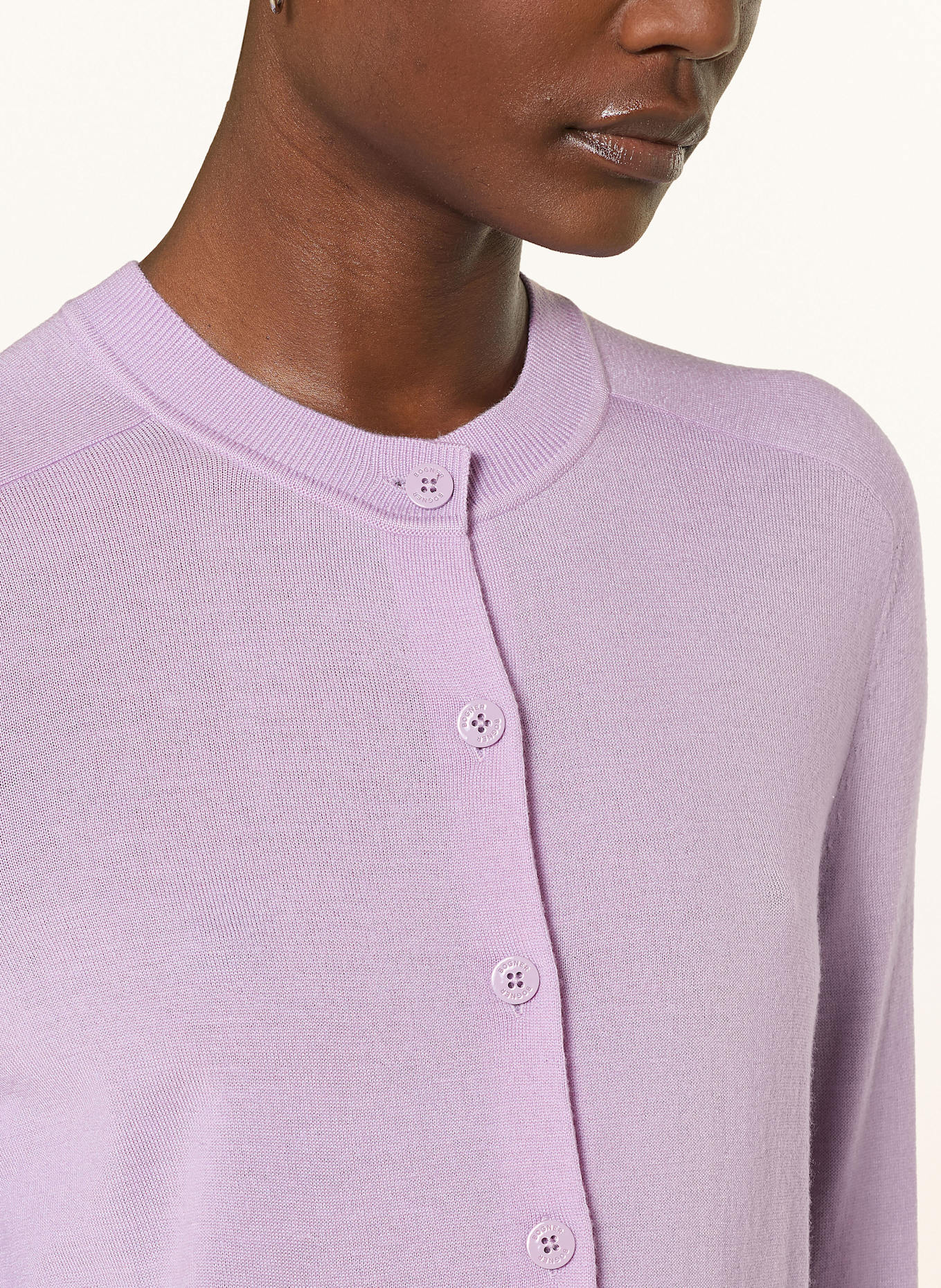 BOGNER Strickjacke ILMA: HELLLILA