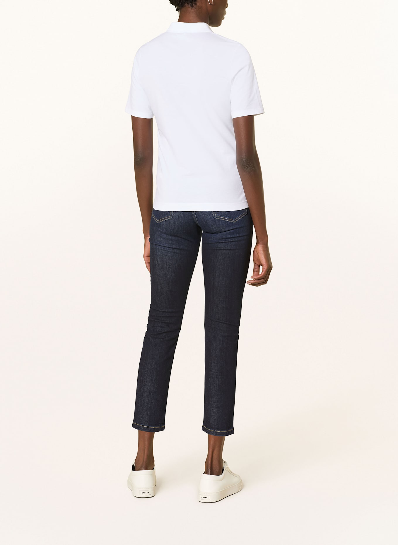 BOGNER Piqué-Poloshirt MALIKA: WEISS