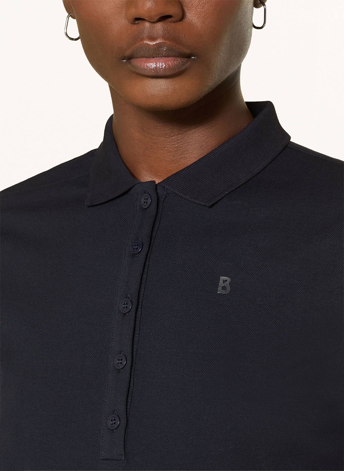 BOGNER Piqué-Poloshirt MALIKA: DUNKELBLAU