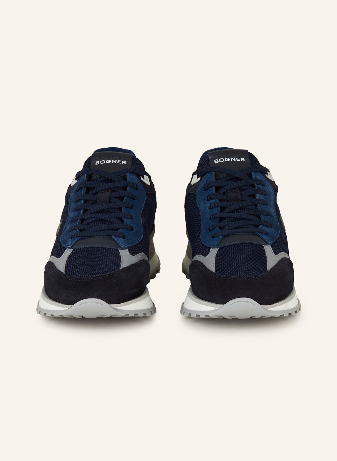 BOGNER Sneaker NEWPORT: DUNKELBLAU/ SCHWARZ/ WEISS