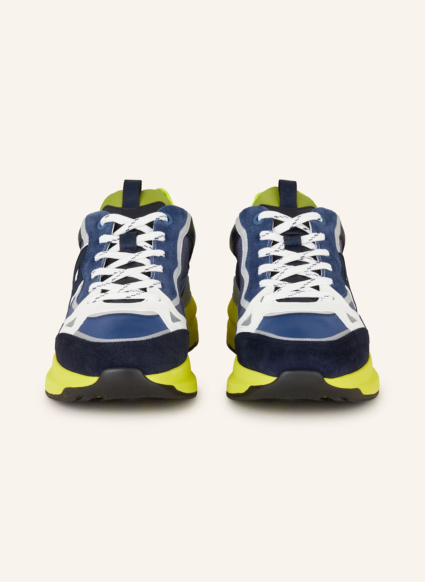 BOGNER Sneaker CTP25: BLAU/ DUNKELBLAU/ GELB
