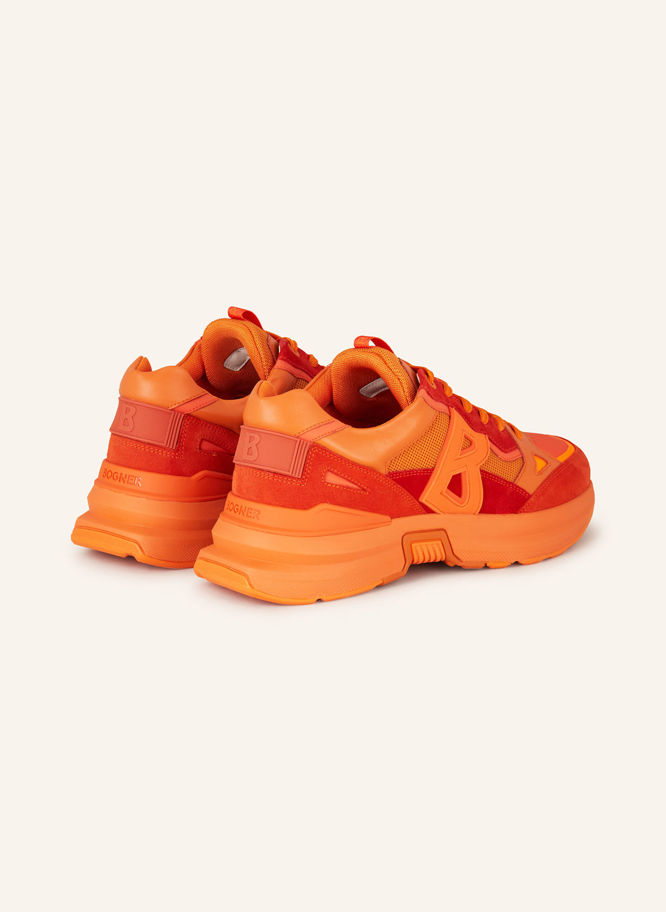 BOGNER Sneaker CTP25: ORANGE/ DUNKELORANGE