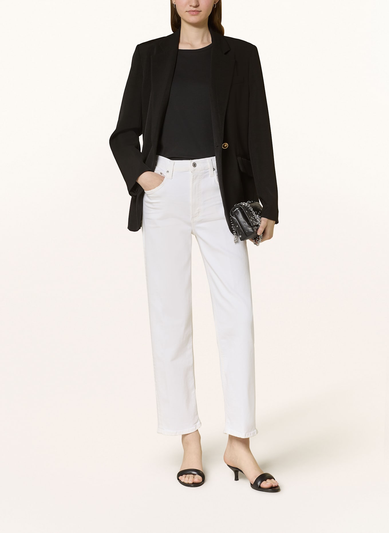 CITIZENS of HUMANITY Straight Jeans PALMA: WEISS