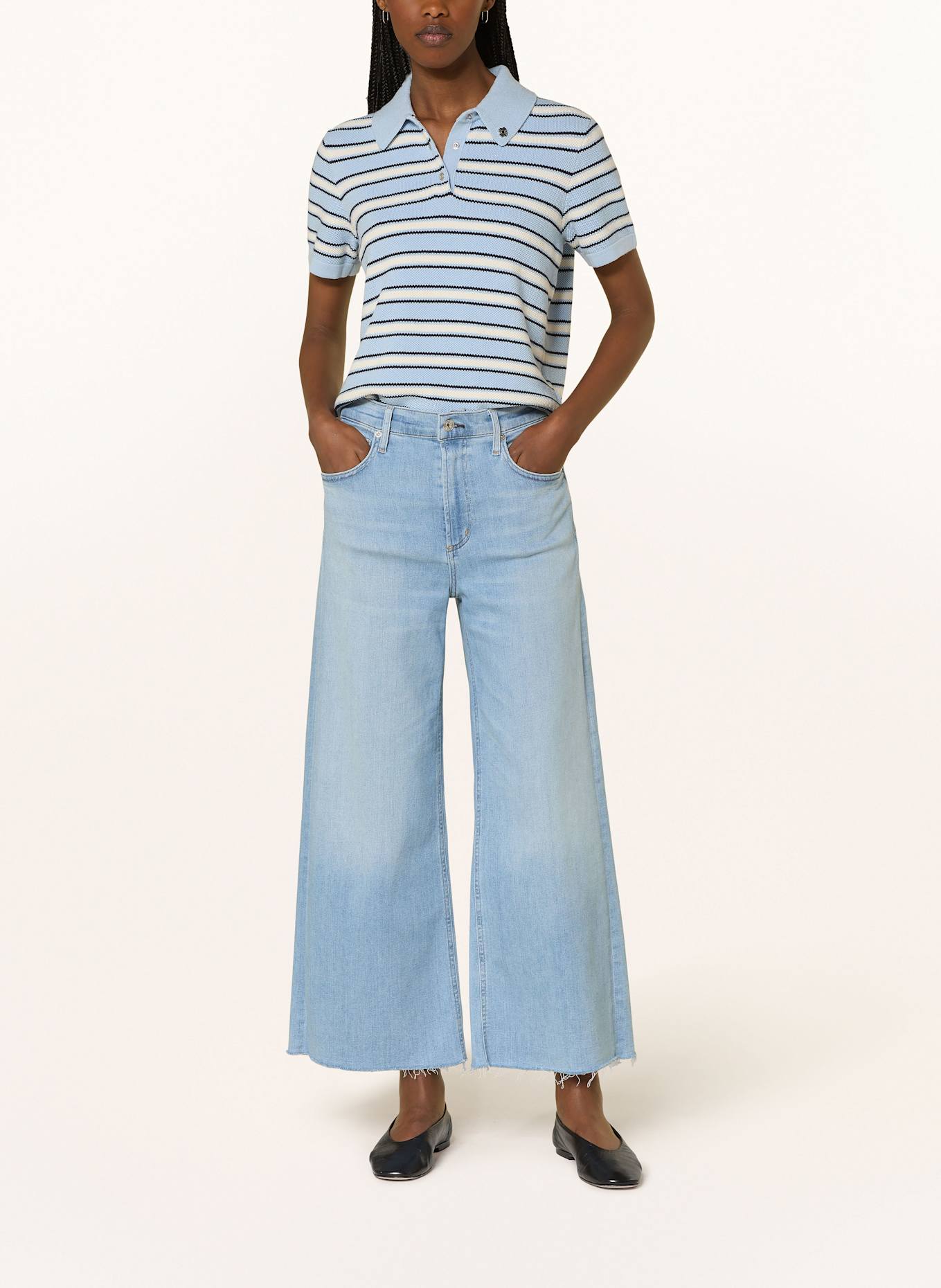 CITIZENS of HUMANITY 7/8-Jeans LYRA: Belmont Lt Indigo