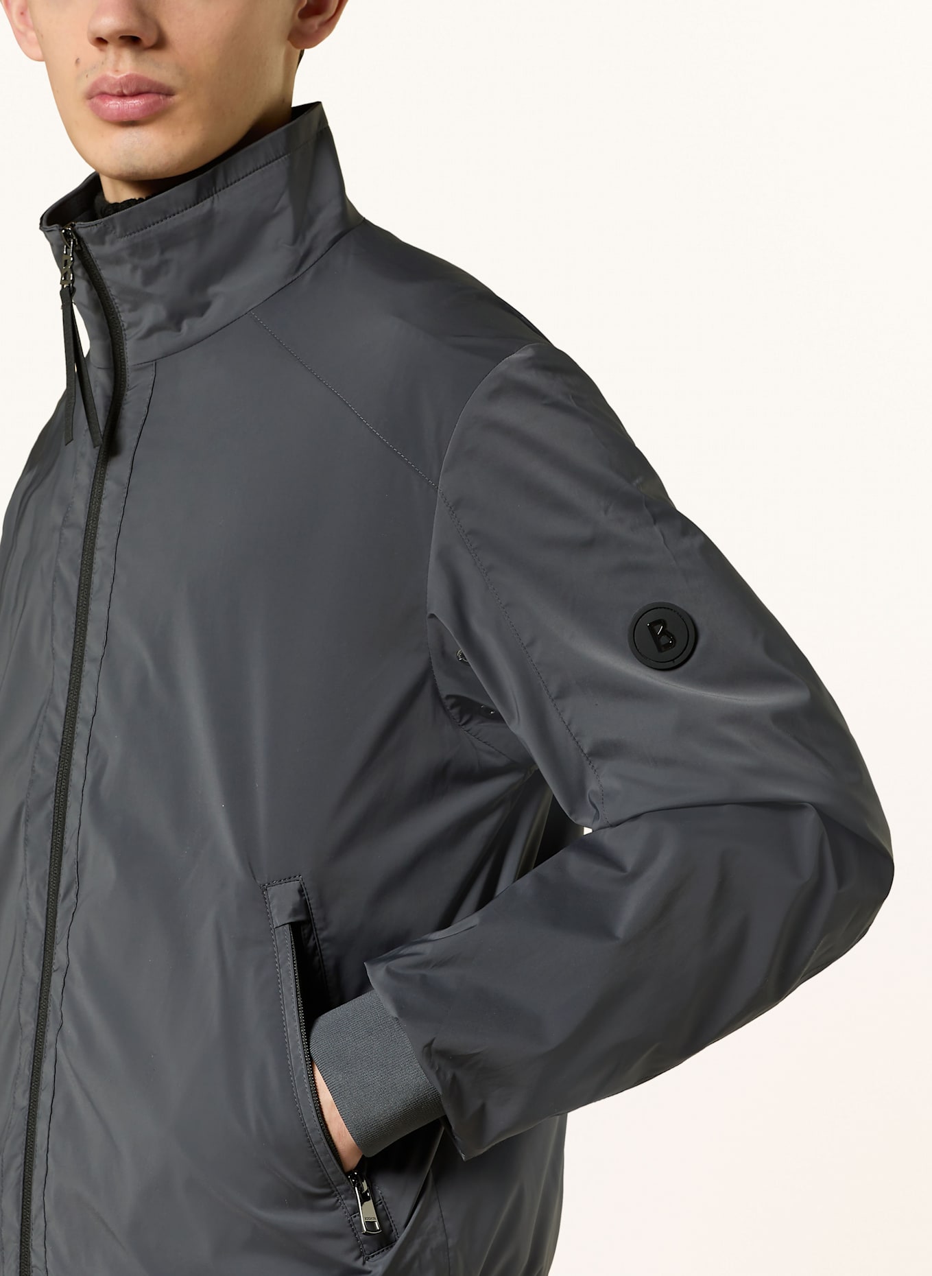 BOGNER Übergangsjacke: DUNKELGRAU