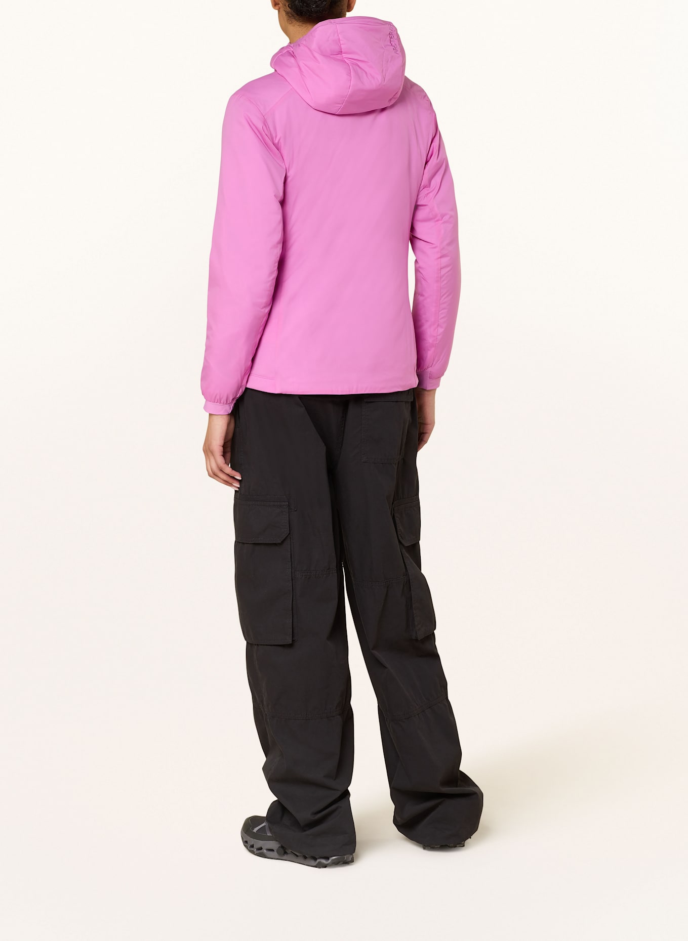 ARC'TERYX Funktionsjacke ATOM HOODY: PINK