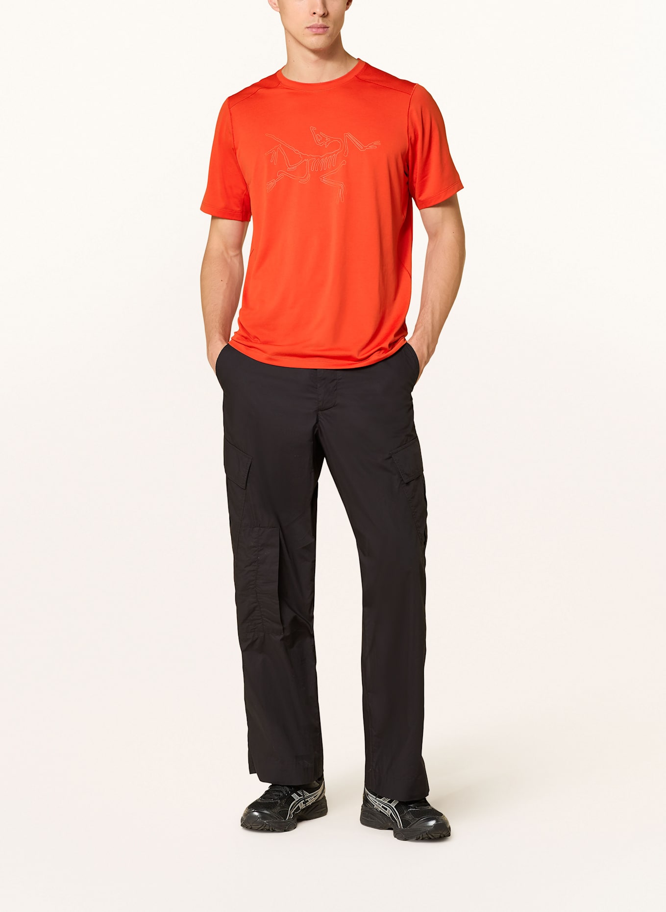 ARC'TERYX T-Shirt CORMAC LOGO: ROT