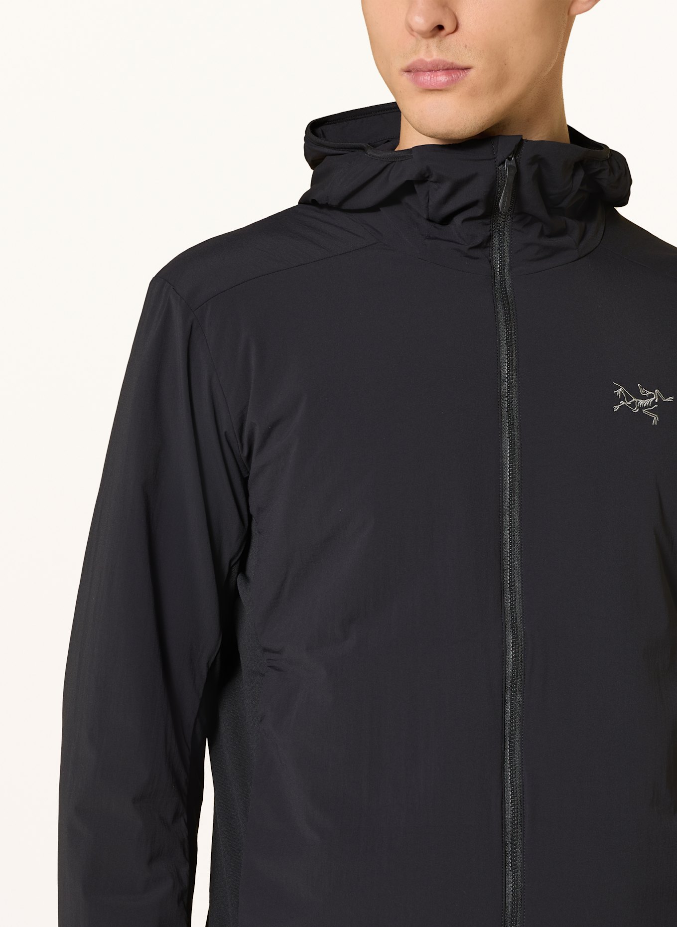 ARC'TERYX Midlayer-Jacke ATOM SL: SCHWARZ