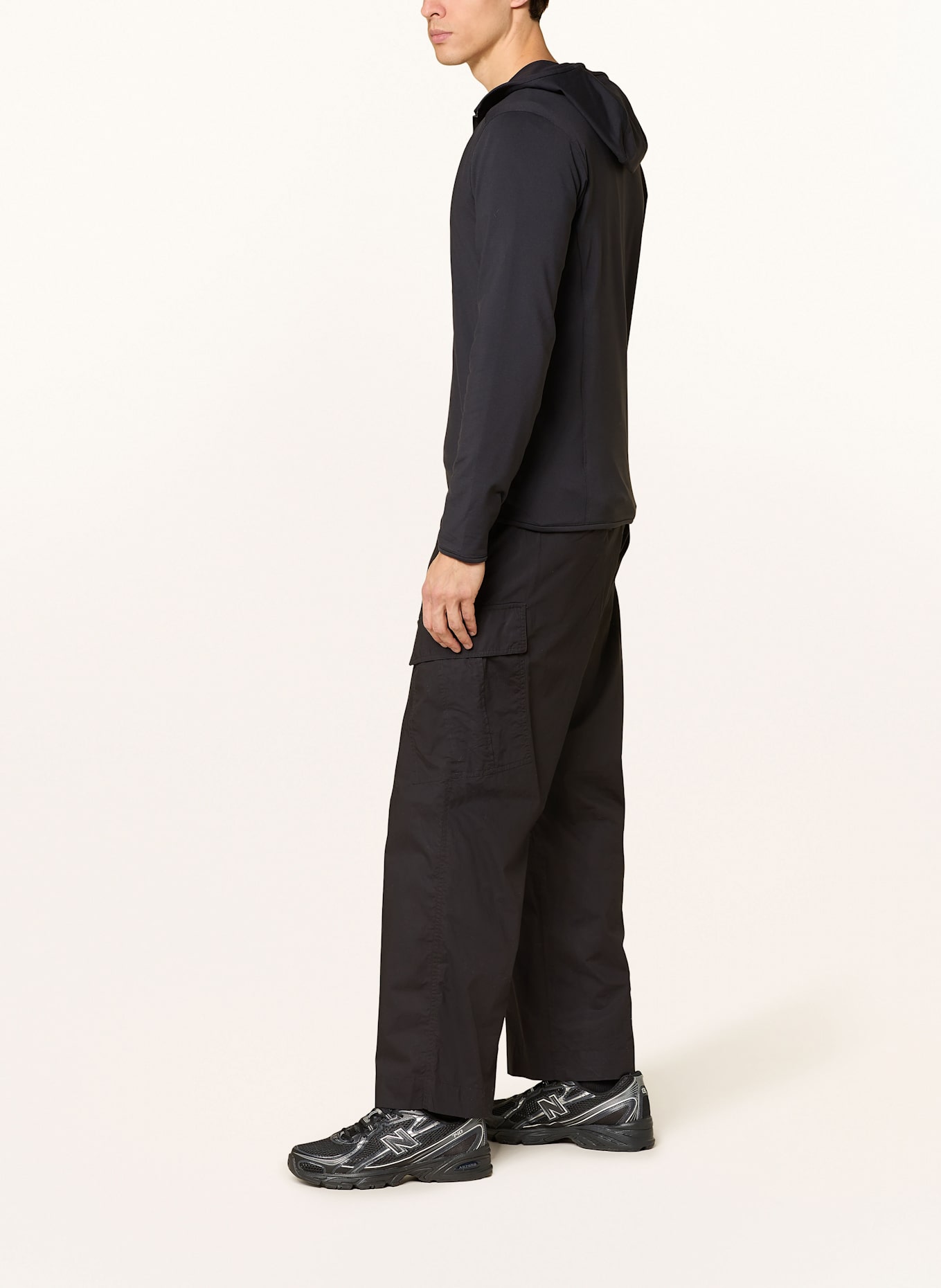 ARC'TERYX Midlayer-Jacke KYANITE LIGHTWEIGHT: SCHWARZ