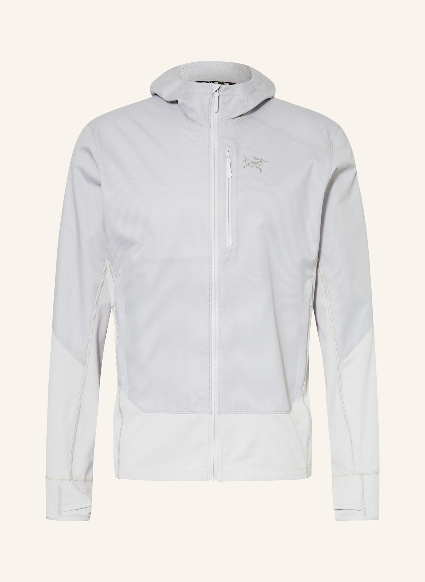 ARC'TERYX Kurtka jako warstwa środkowa KONSEAL HYBRID, Kolor: JASNOCZARY (Obrazek 1)