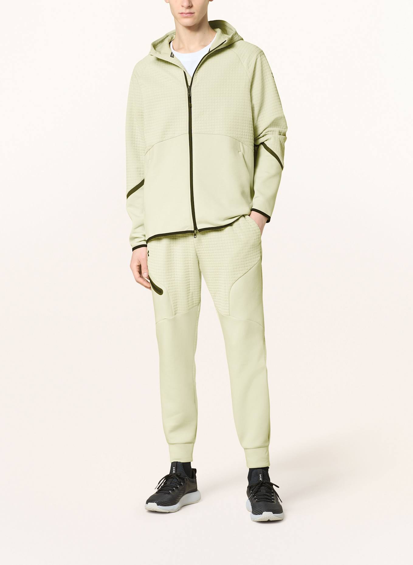 UNDER ARMOUR Trainingshose UA UNSTOPPABLE: HELLGRÜN