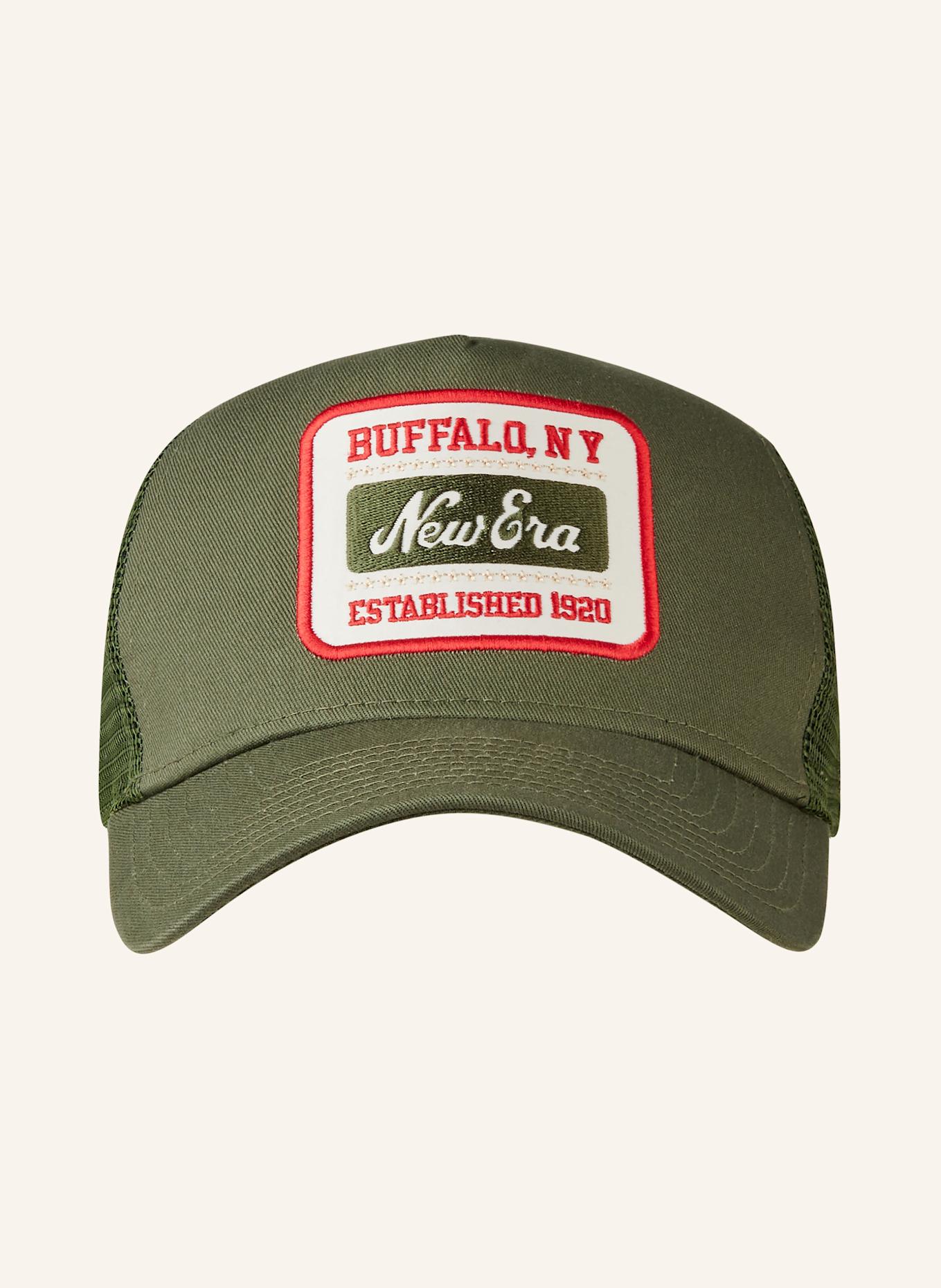 NEW ERA Cap NE PATCH TRUCKER: KHAKI