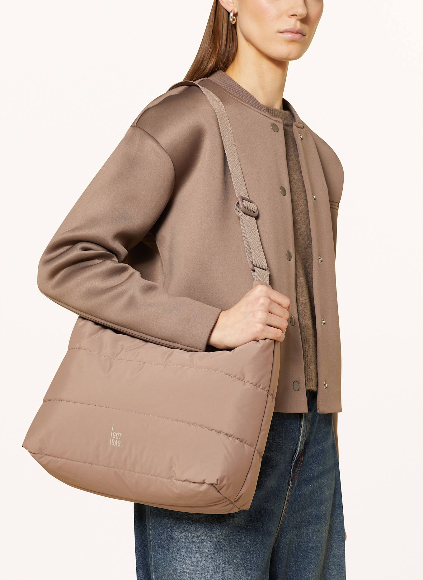 GOT BAG Schultertasche: TAUPE