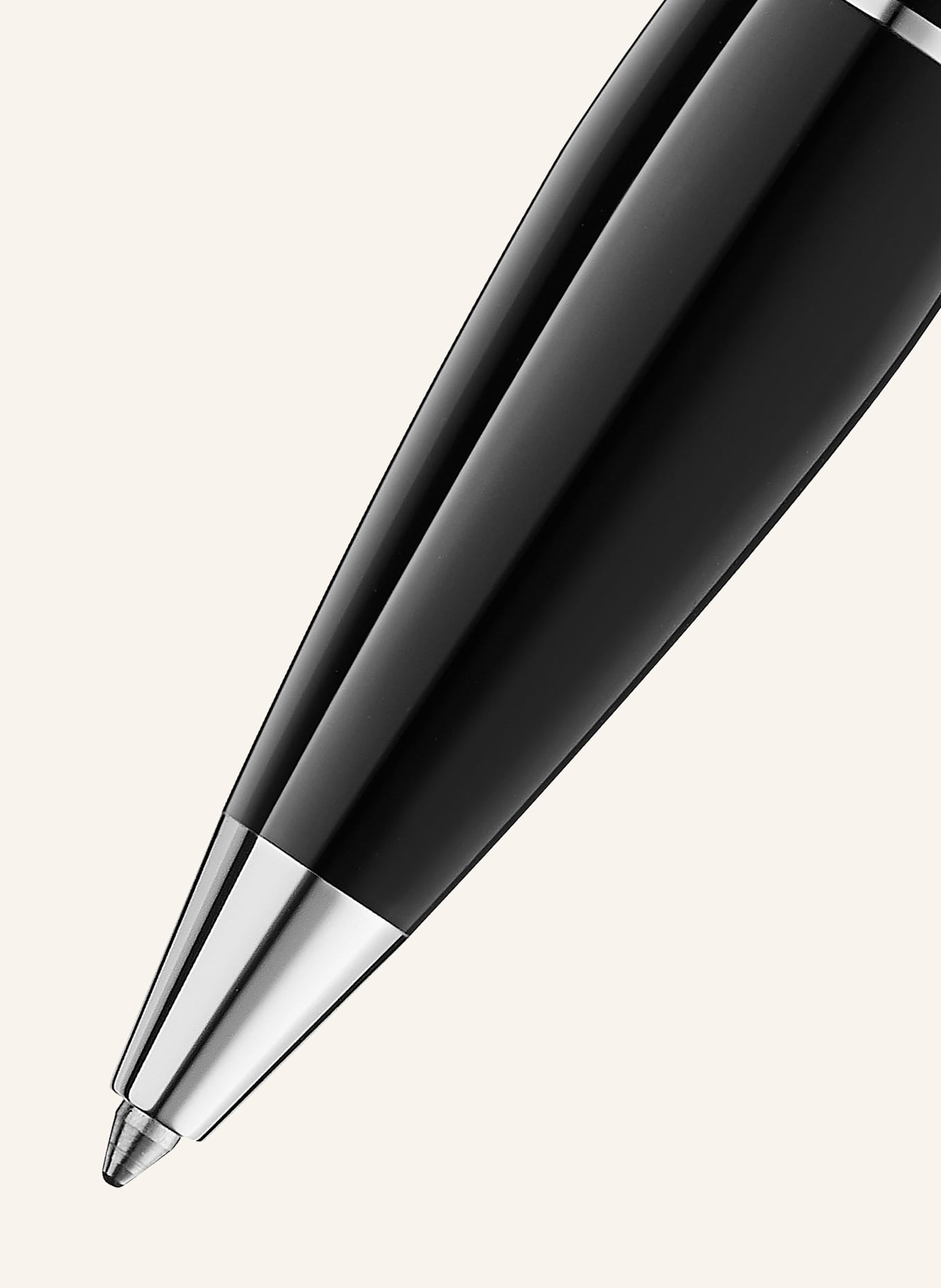 MONTBLANC Drehkugelschreiber STARWALKER PRECIOUS RESIN: SCHWARZ / SILBER