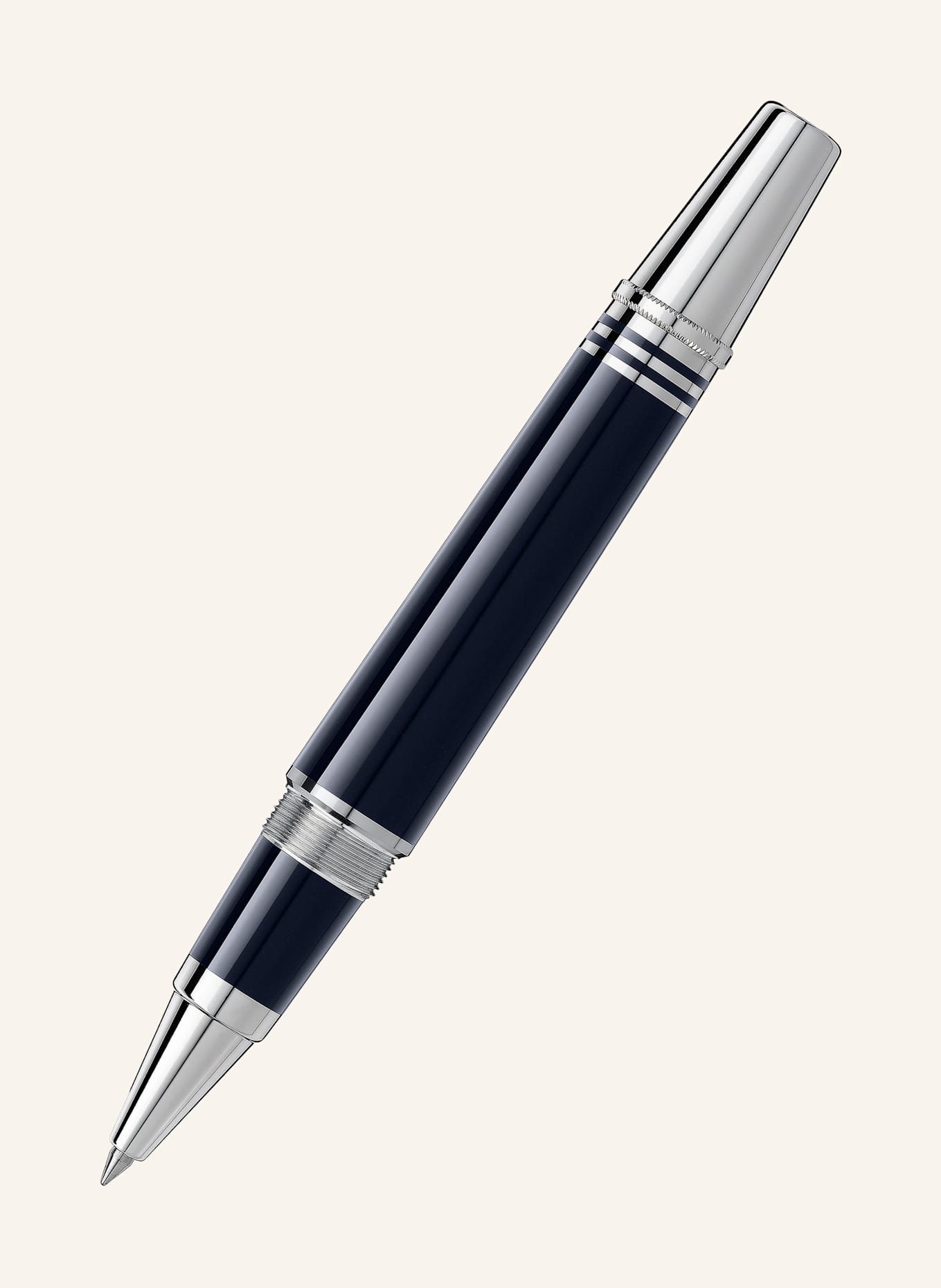 MONTBLANC Rollerball JOHN F. KENNEDY SPECIAL EDITION: MÖRKBLÅ / SILVER