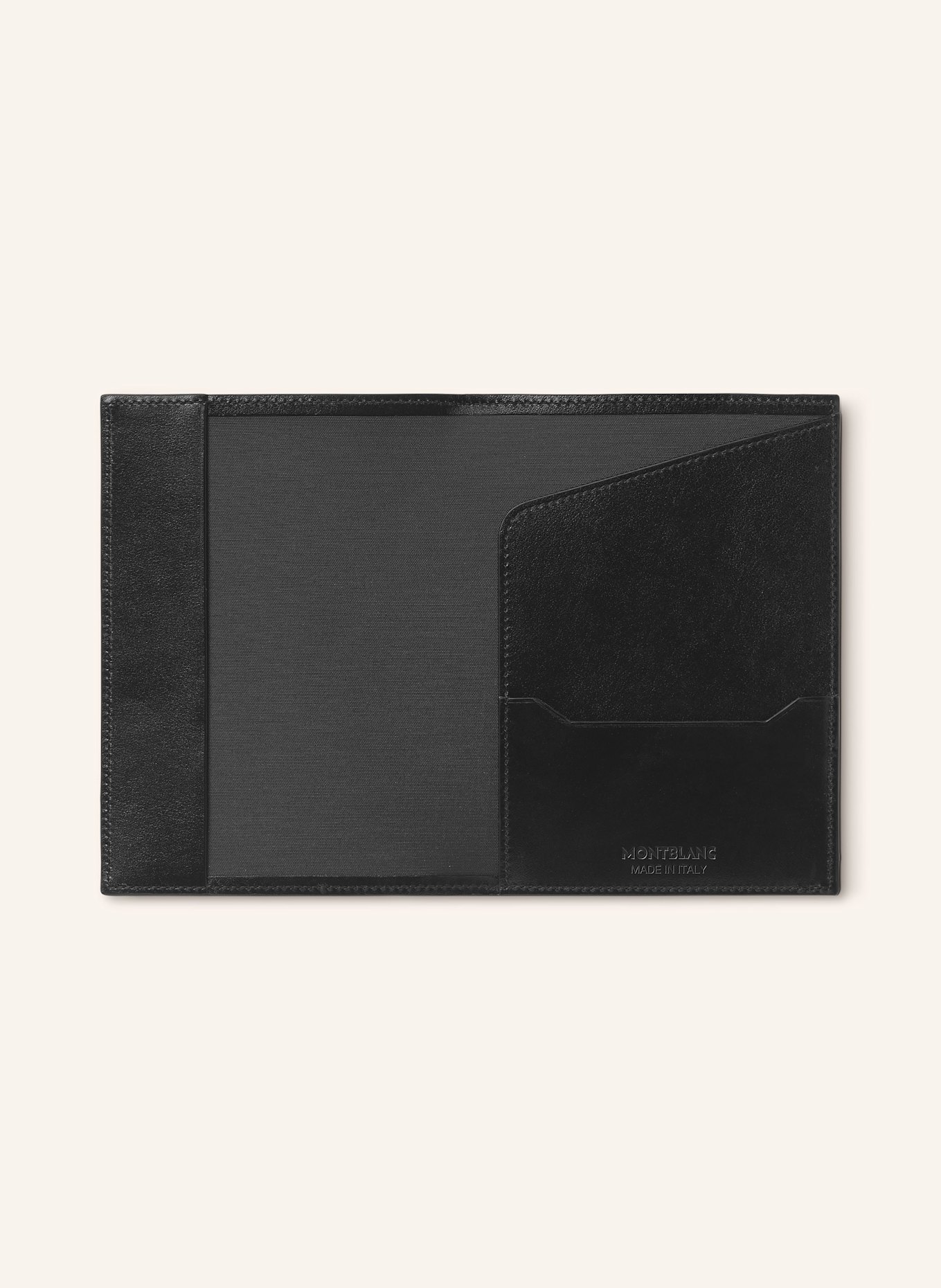 MONTBLANC Etui na paszport MEISTERSTÜCK: CZARNY