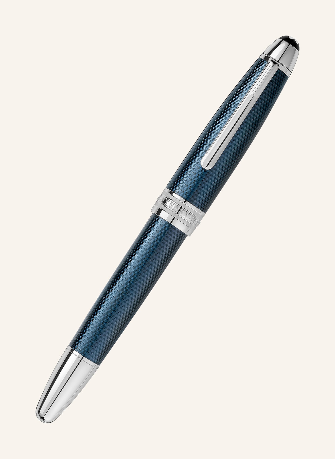 MONTBLANC Rollerball MEISTERSTÜCK SOLITAIRE BLUE HOUR LEGRAND: SILVER / BLUE