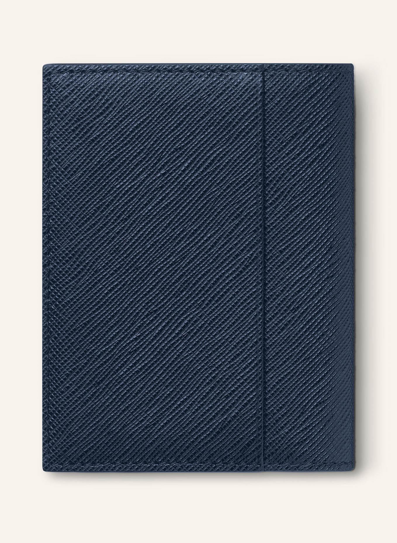 MONTBLANC Etui na karty ze skóry saffiano SARTORIAL: GRANATOWY