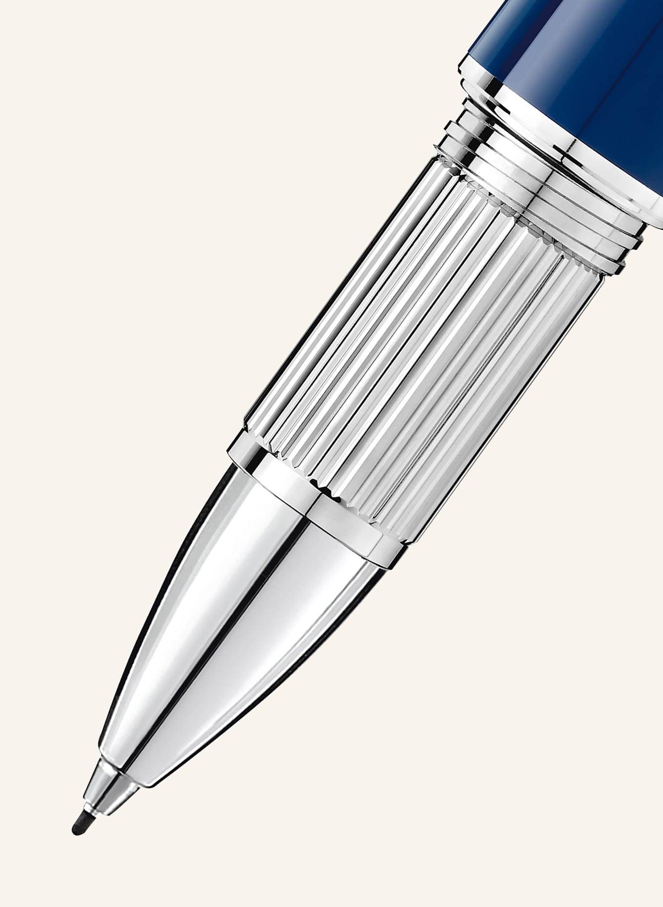 MONTBLANC Fineliner STARWALKER BLUE PLANET DOUÉ: DUNKELBLAU / SILBER
