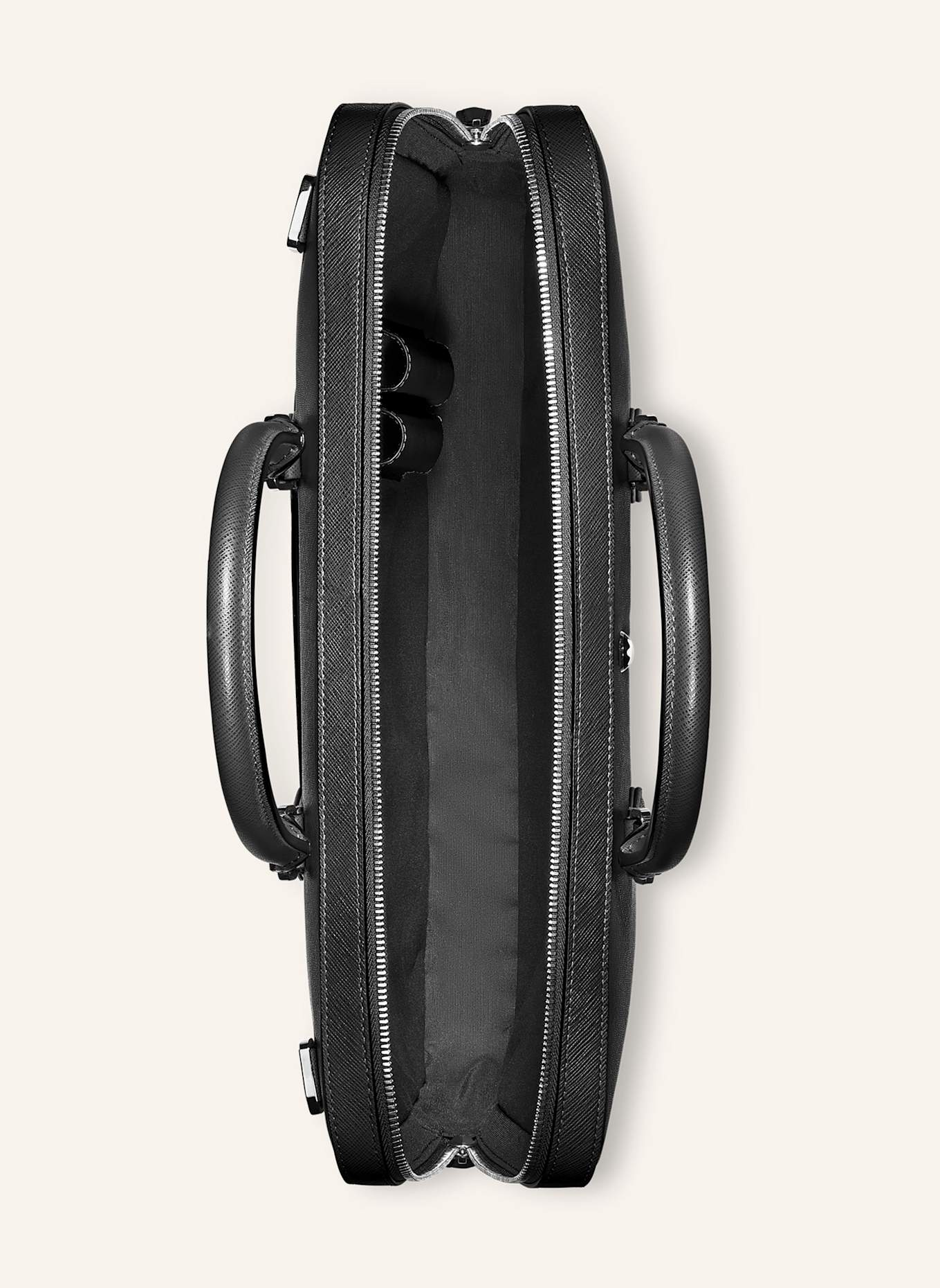 MONTBLANC Saffiano business bag SARTORIAL: BLACK
