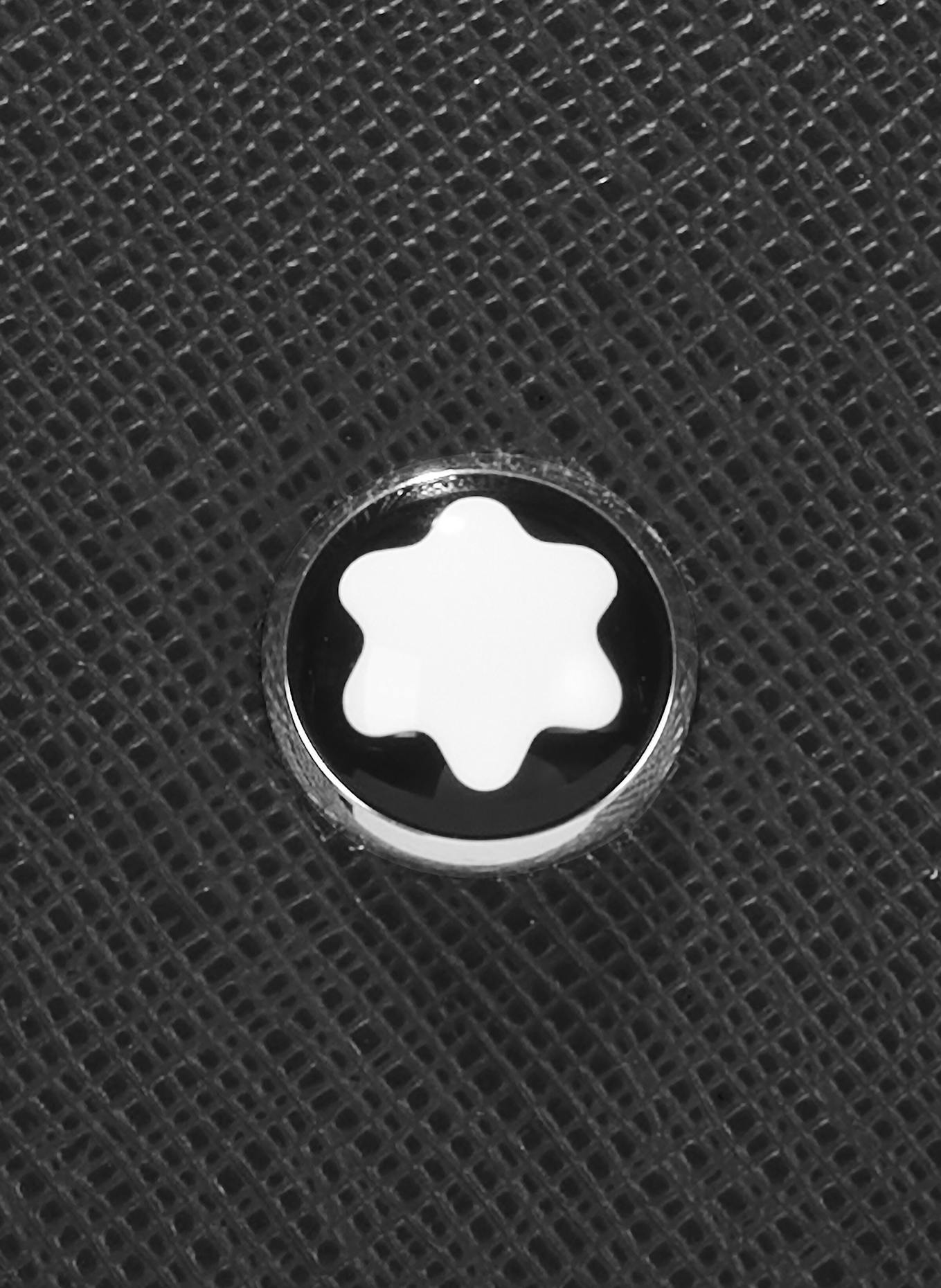 MONTBLANC Saffiano business bag SARTORIAL: BLACK